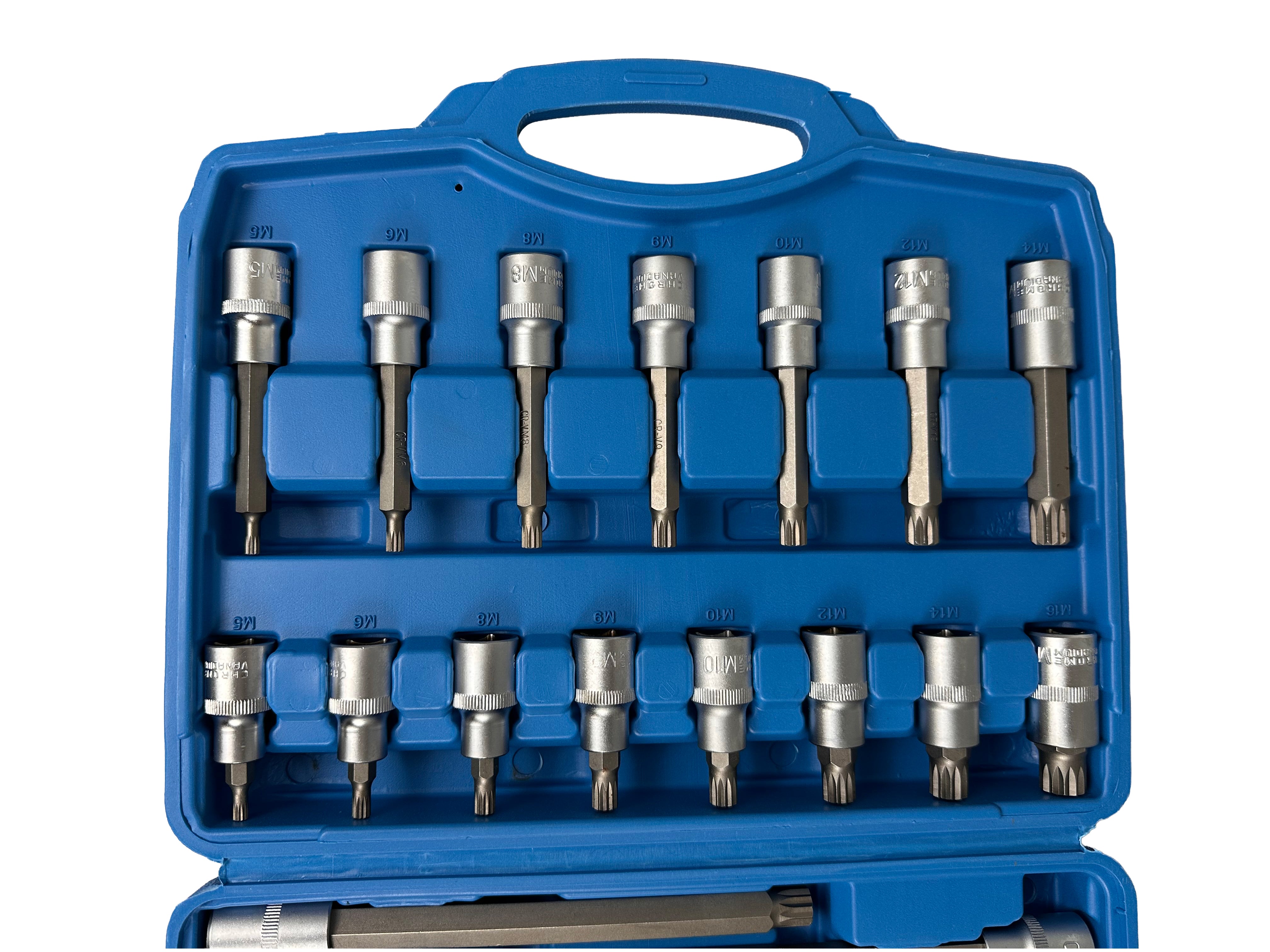 TRUSA BITI XZN M SPLINE 1/2 26 PIESE GEBO TOOLS