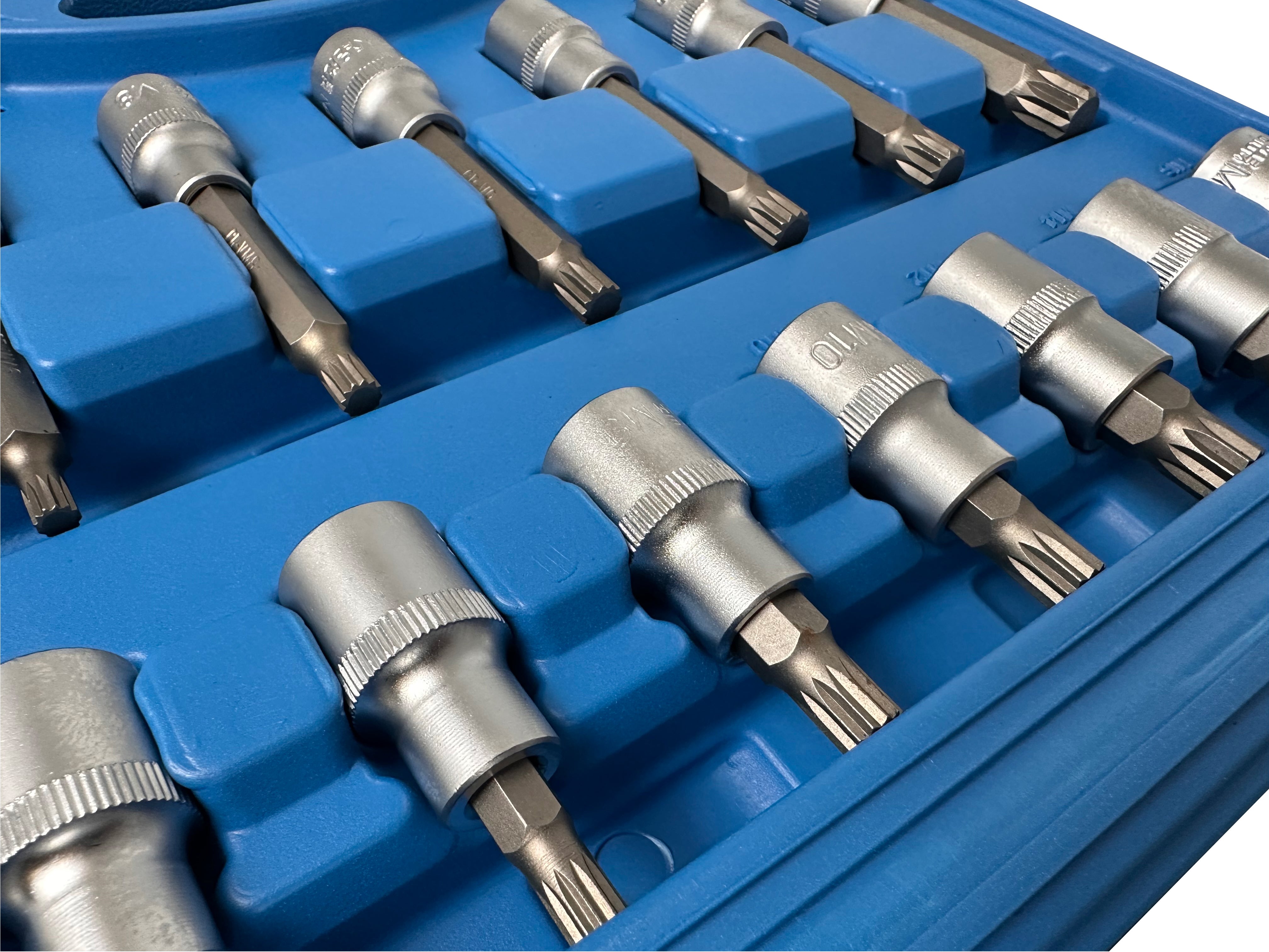 TRUSA BITI XZN M SPLINE 1/2 26 PIESE GEBO TOOLS