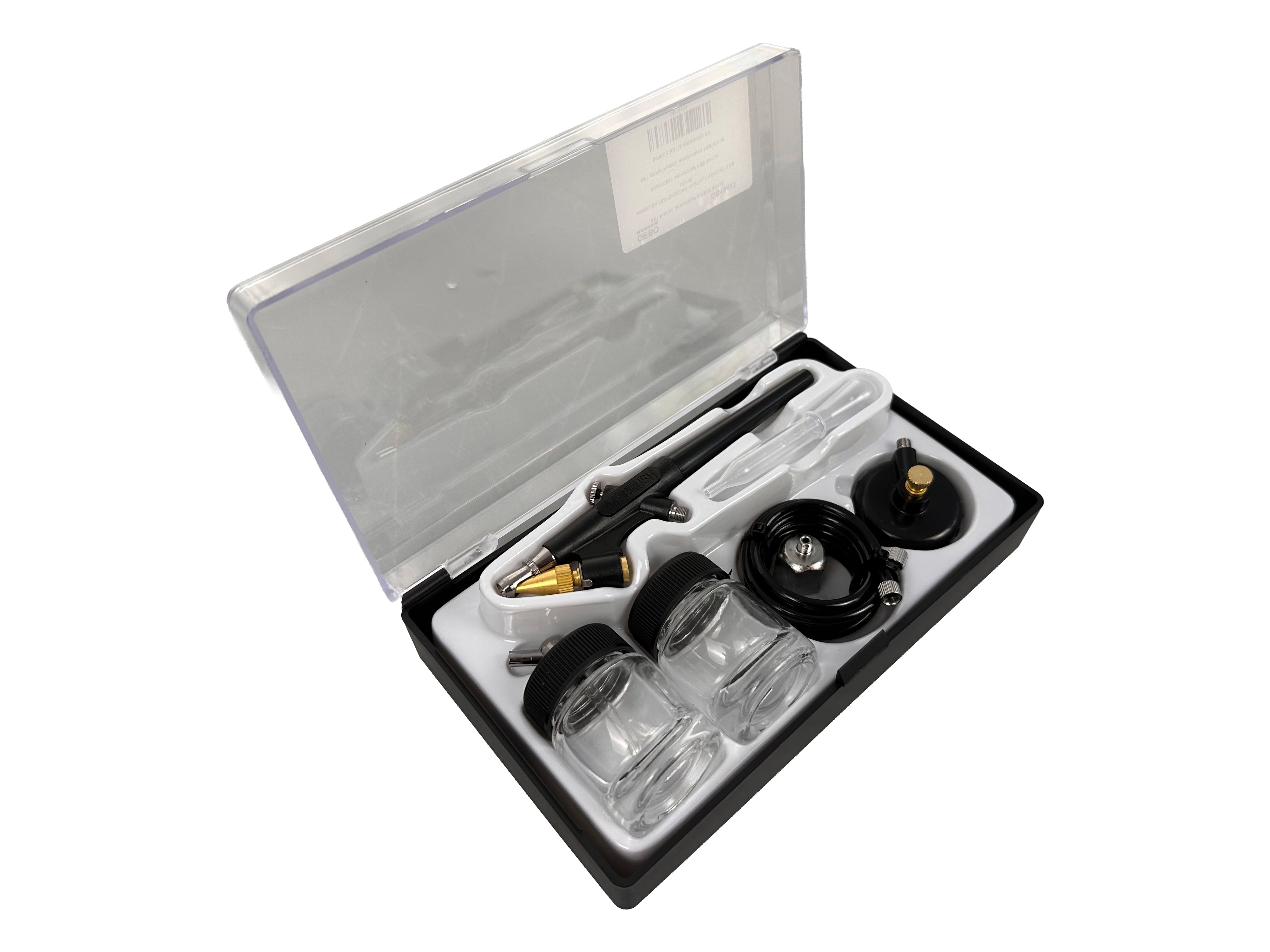 SET PISTOL AEROGRAF 6 PIESE BD138 GEBO TOOLS