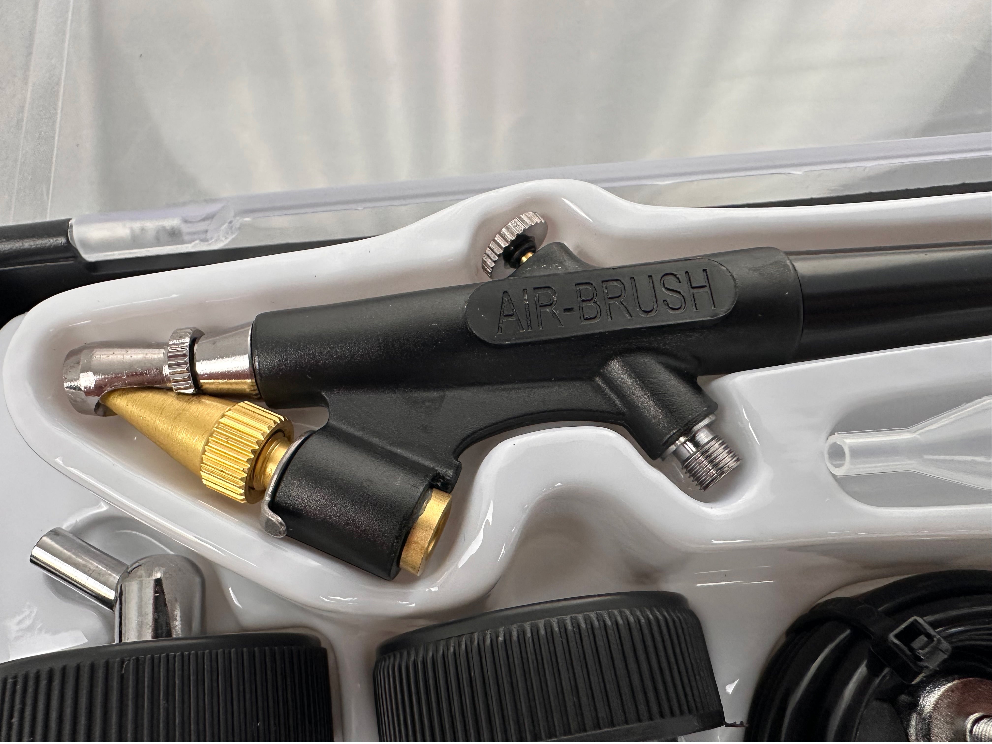 SET PISTOL AEROGRAF 6 PIESE BD138 GEBO TOOLS