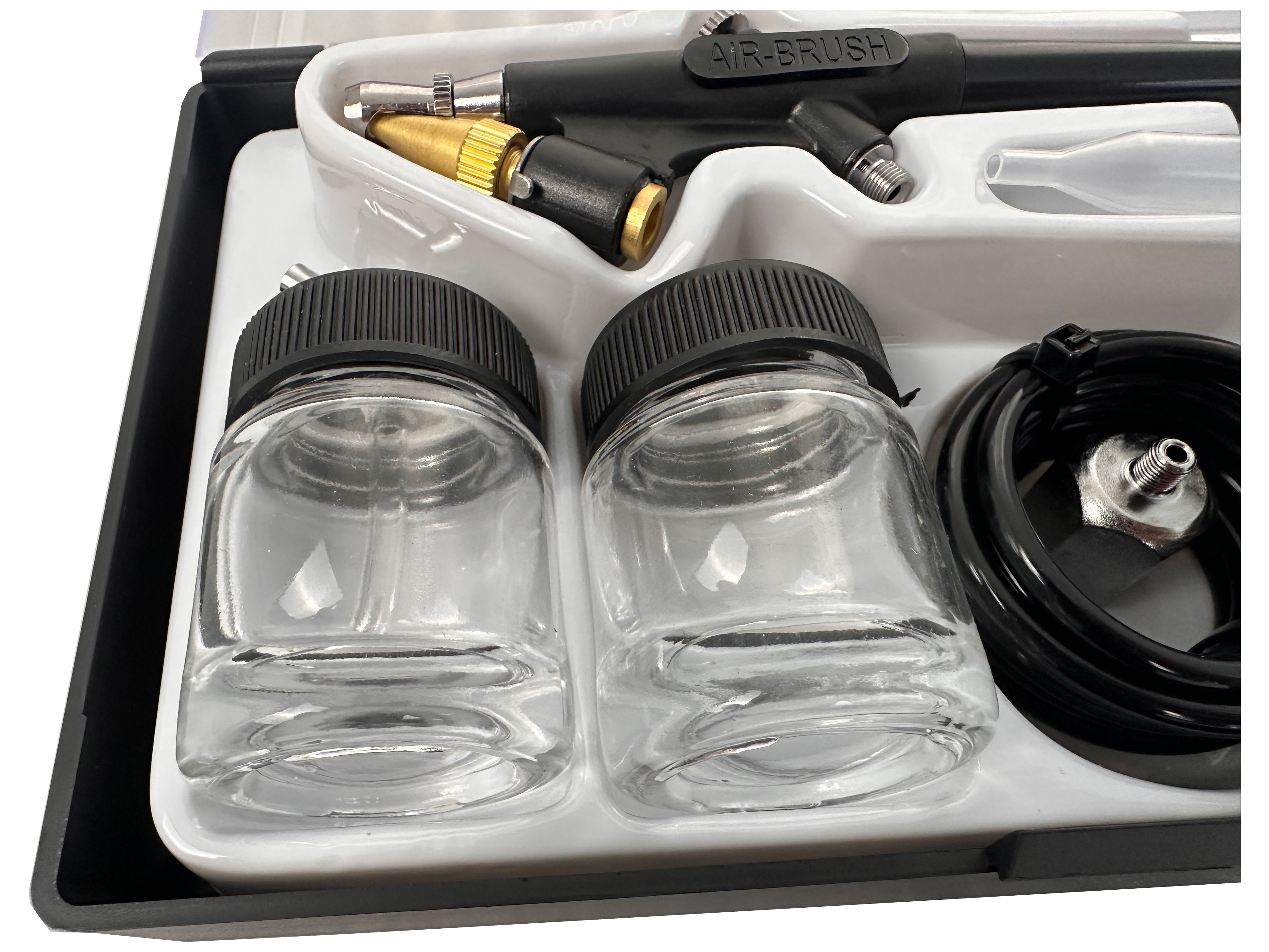 SET PISTOL AEROGRAF 6 PIESE BD138 GEBO TOOLS