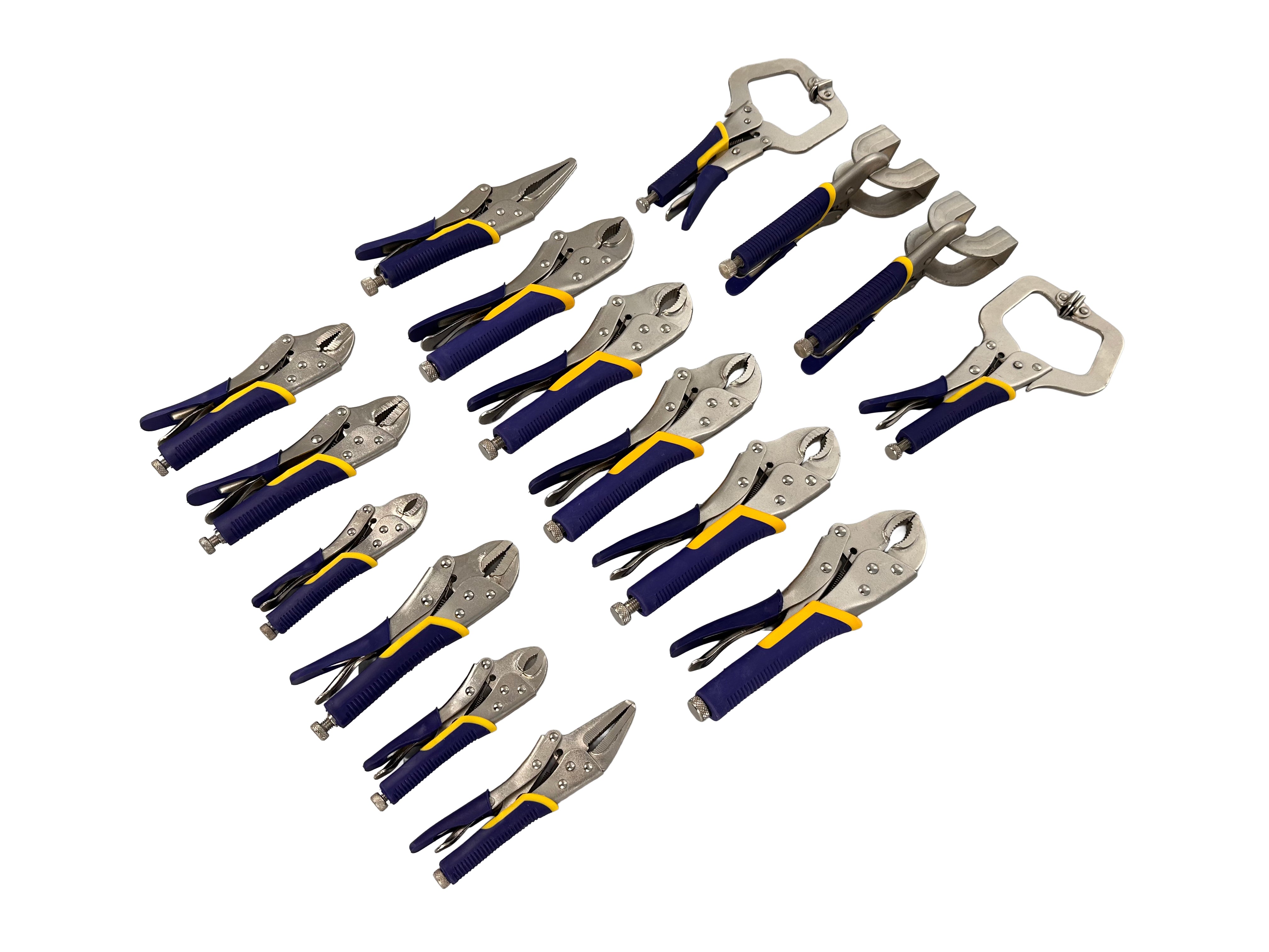 SET CLESTI AUTOBLOCANTE PT TINICHIGERIE 16 PIESE GEBO TOOLS