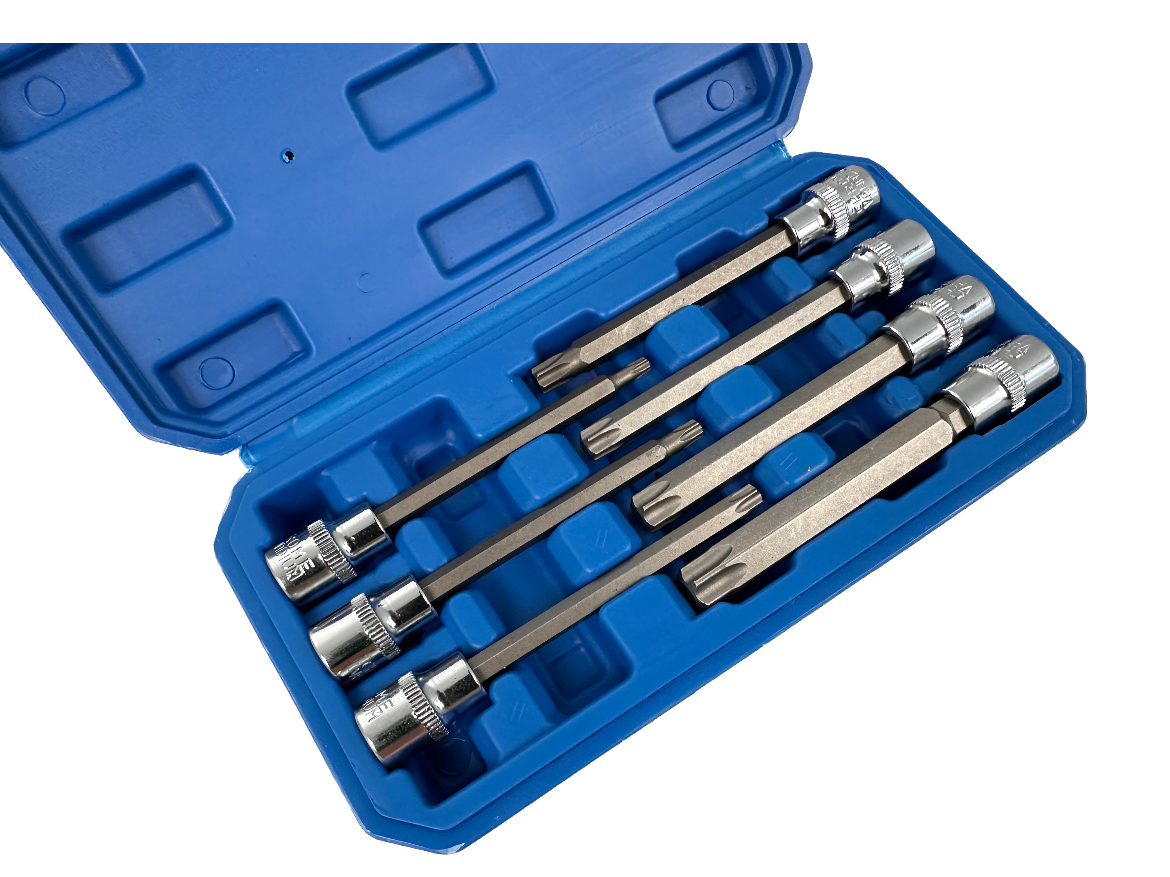 TRUSA BITI TORX EXTRA LUNGI 3/8 7 PIESE GEBO TOOLS