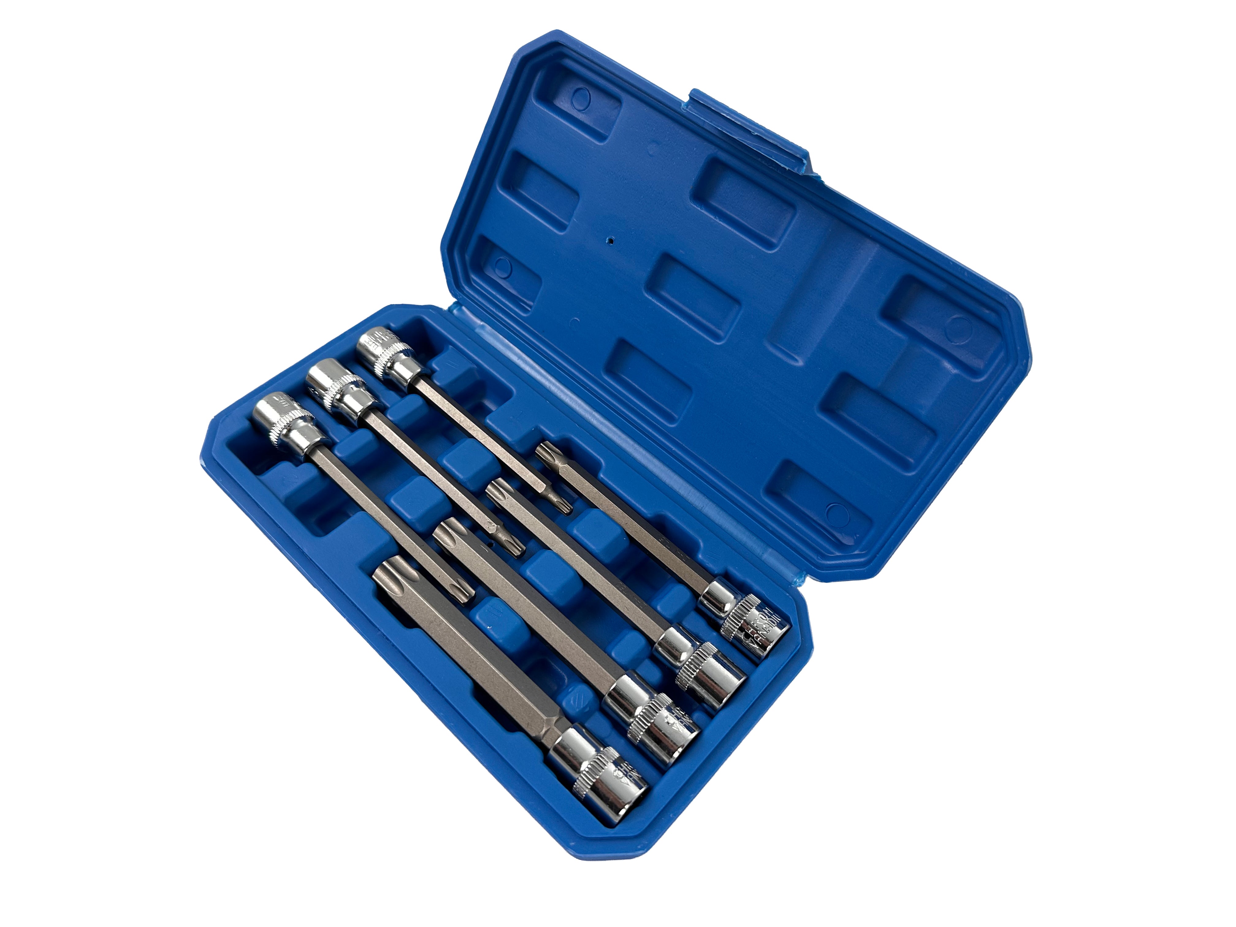 TRUSA BITI TORX EXTRA LUNGI 3/8 7 PIESE GEBO TOOLS
