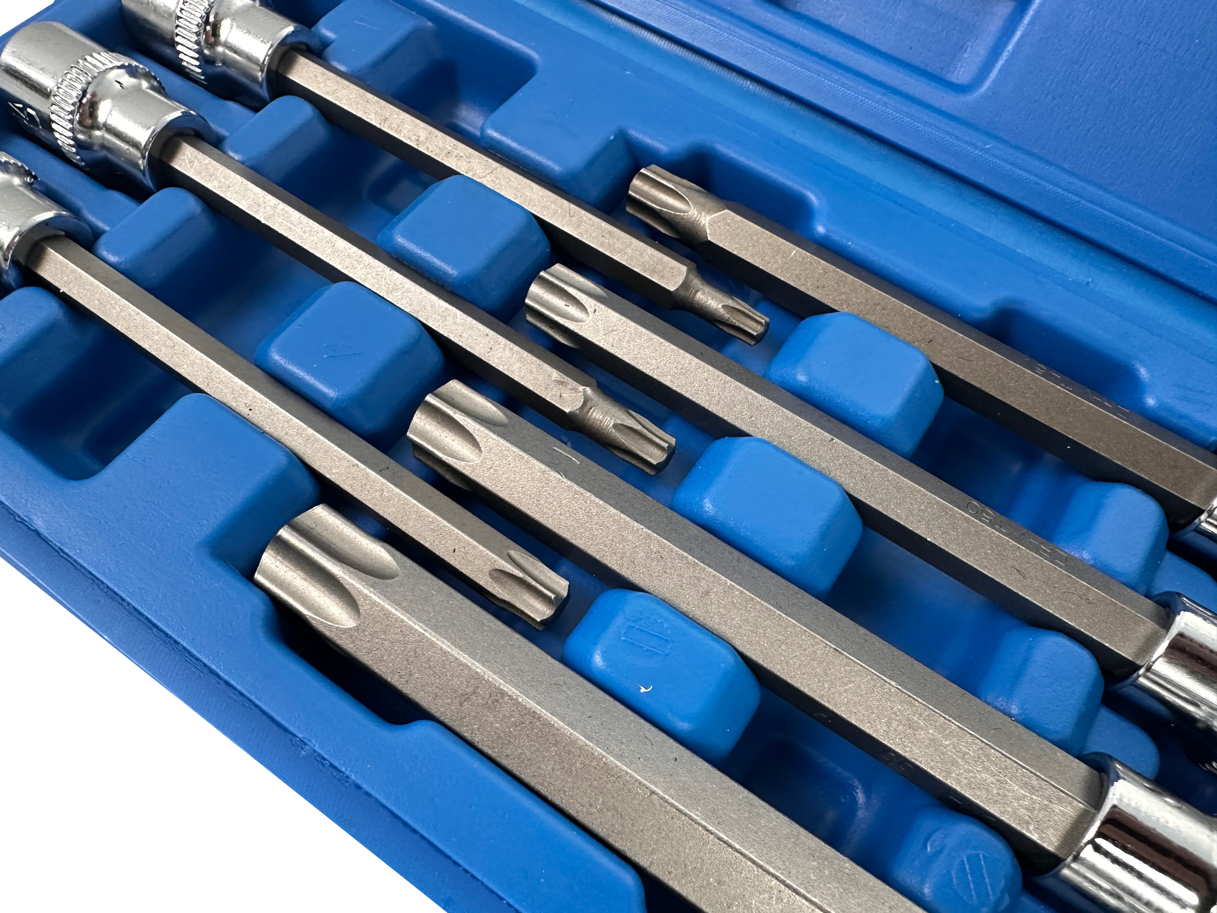 TRUSA BITI TORX EXTRA LUNGI 3/8 7 PIESE GEBO TOOLS