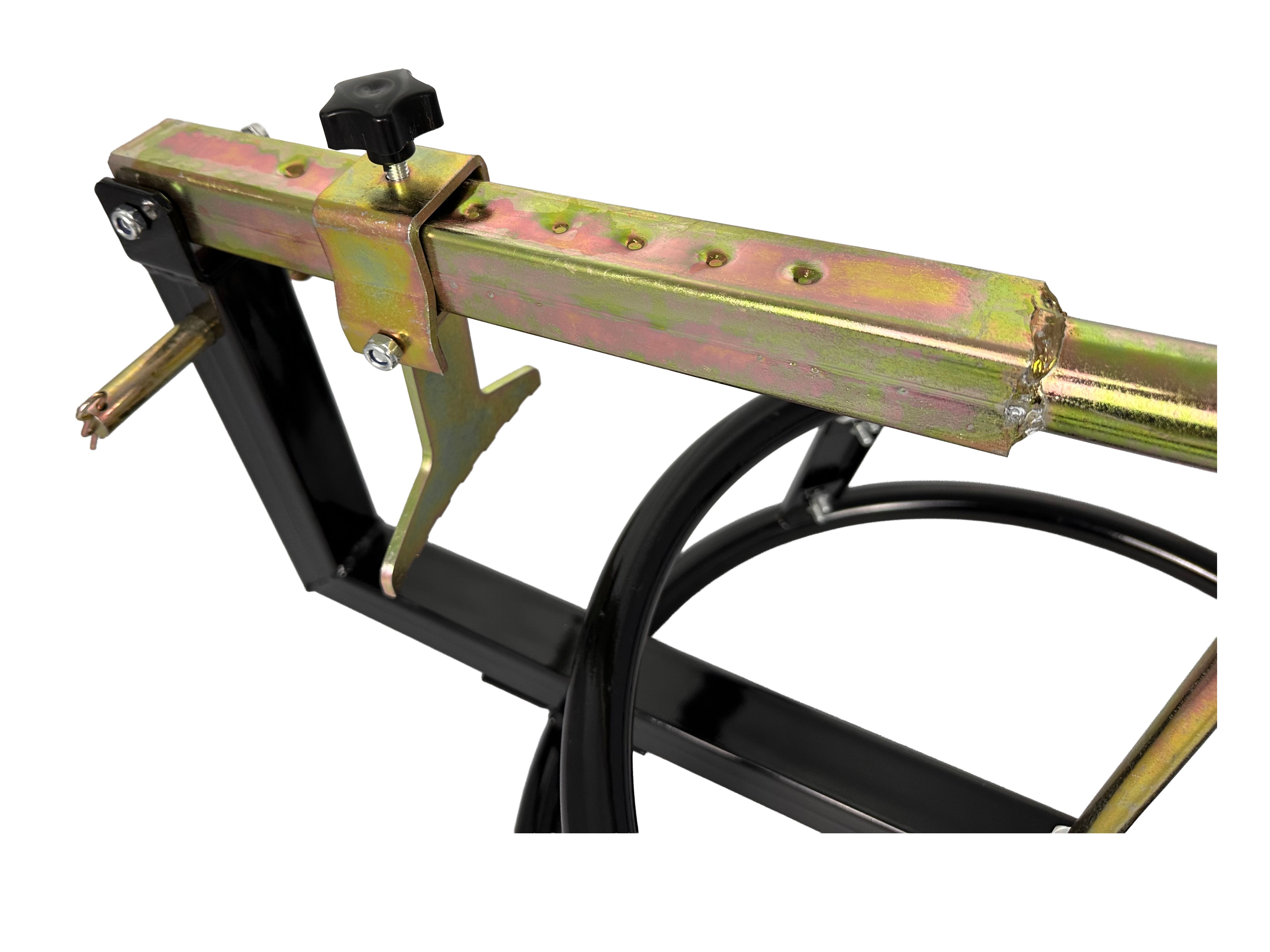 DISPOZITIV PRESA MANUALA PENTRU DEJANTAT SCHIMBAT ROTI MOTOCICLETE 16-21" GEBO TOOLS