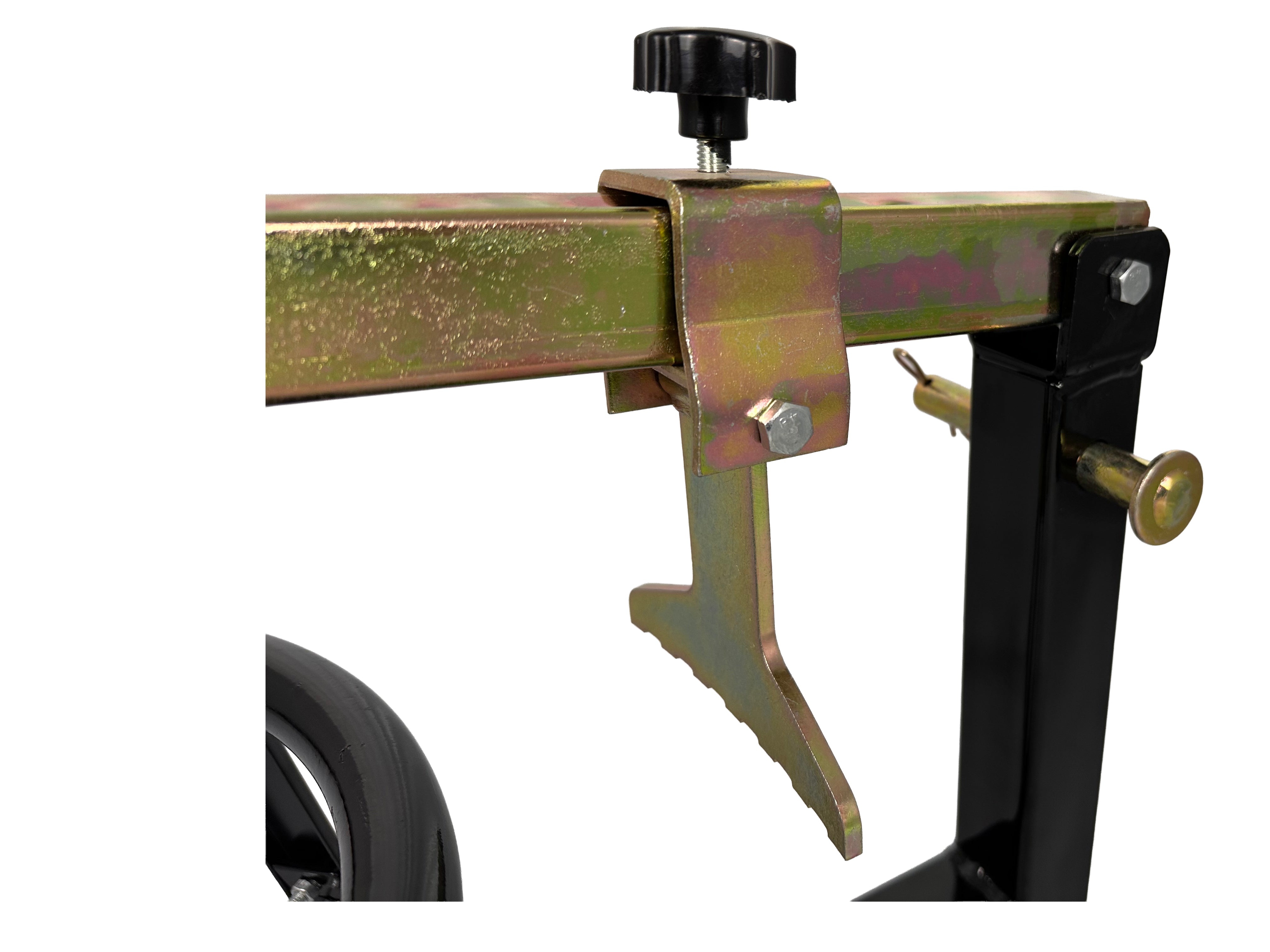 DISPOZITIV PRESA MANUALA PENTRU DEJANTAT SCHIMBAT ROTI MOTOCICLETE 16-21" GEBO TOOLS