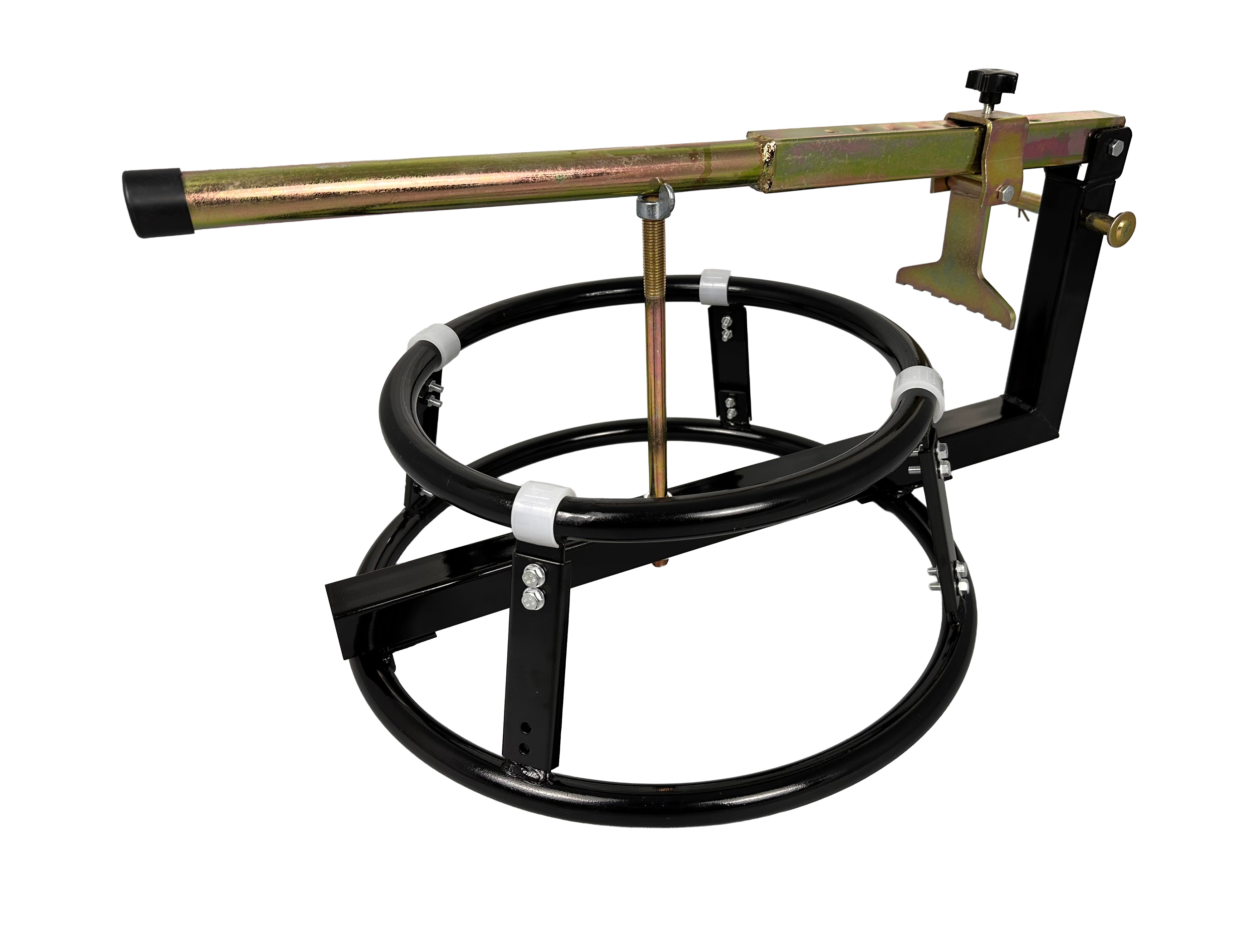 DISPOZITIV PRESA MANUALA PENTRU DEJANTAT SCHIMBAT ROTI MOTOCICLETE 16-21" GEBO TOOLS