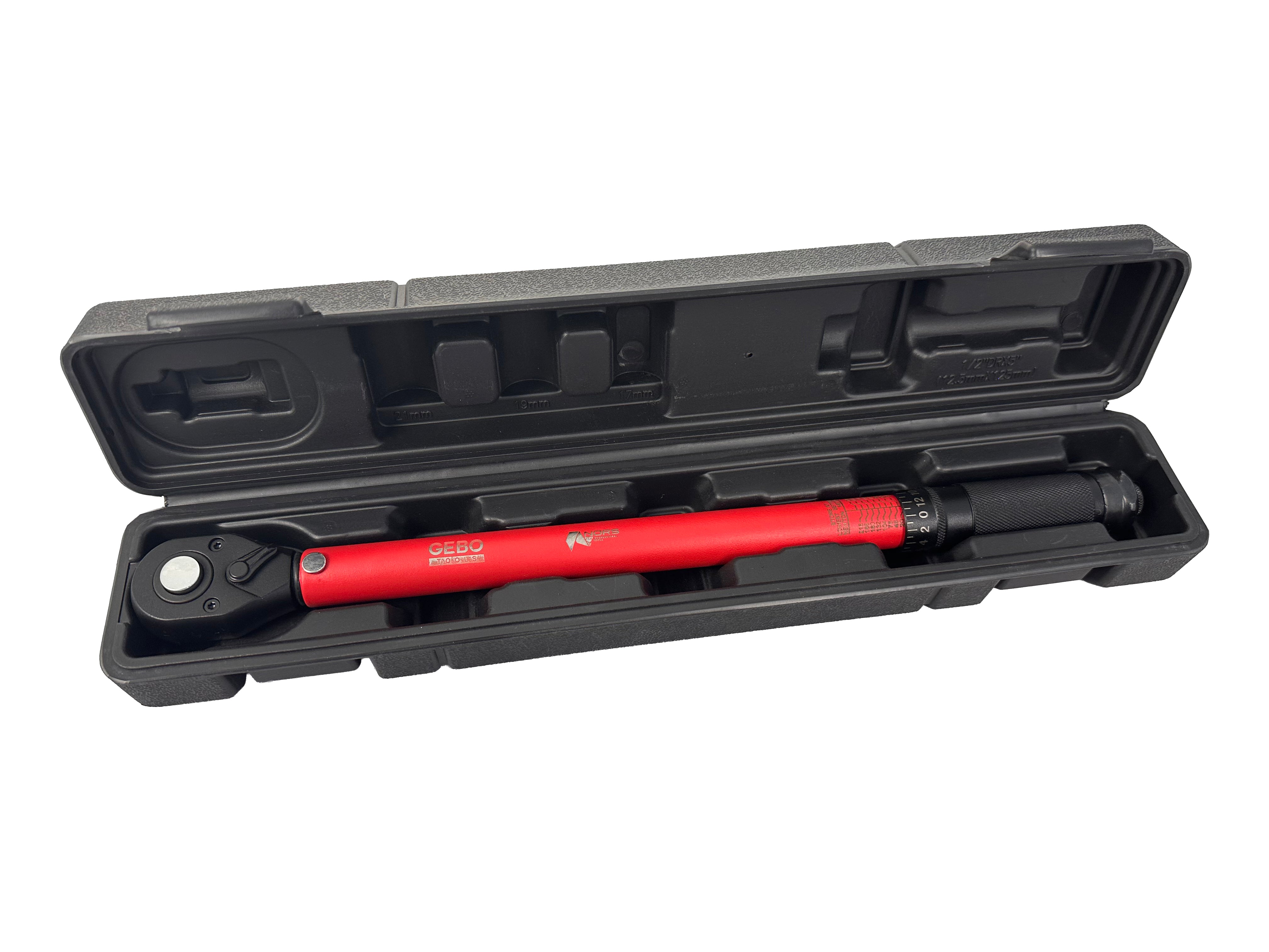 CHEIE DINAMOMETRICA 1/2 28-210 NM GEBO TOOLS