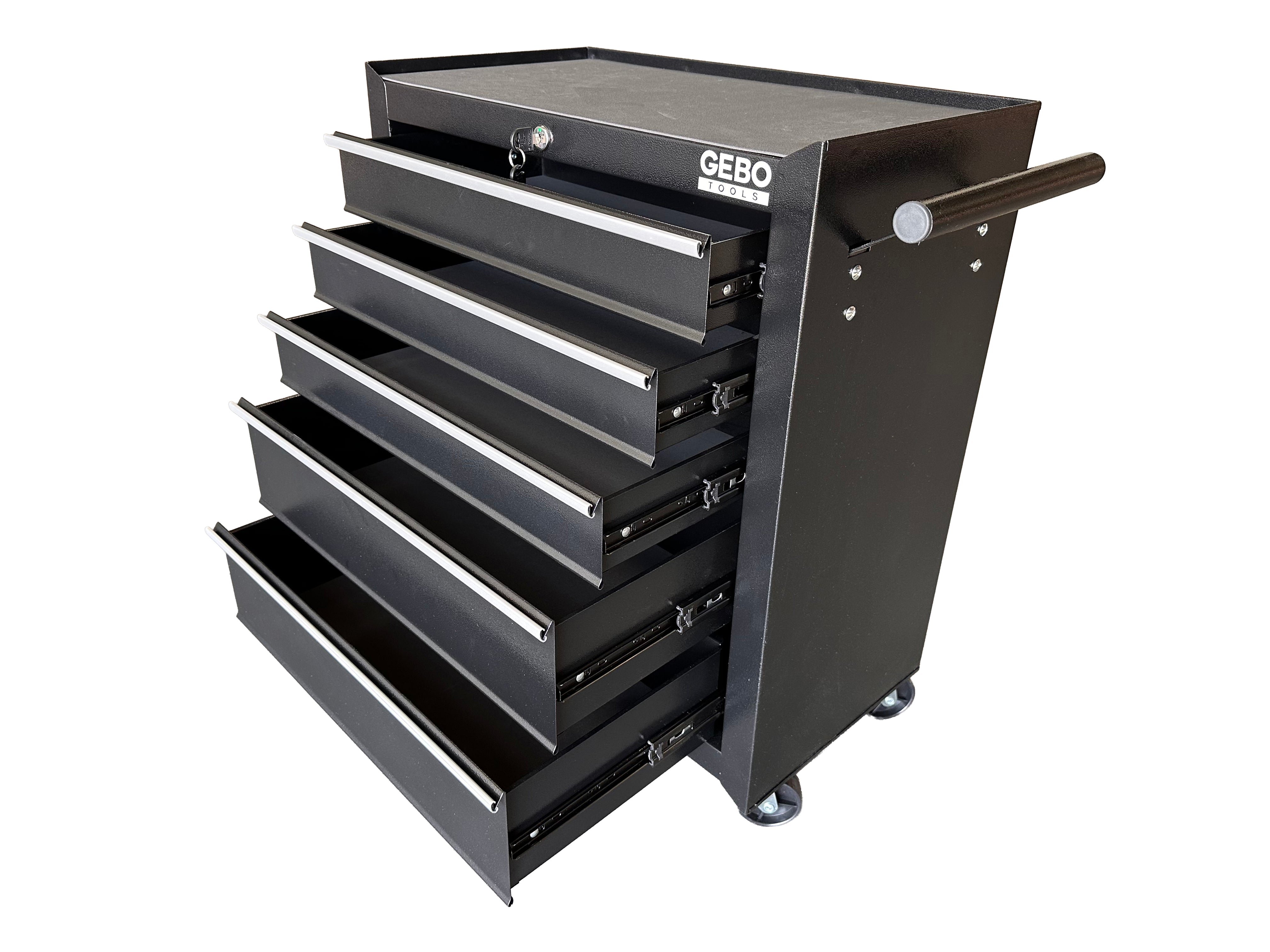 DULAP SCULE 5 SERTARE NEGRU GEBO TOOLS