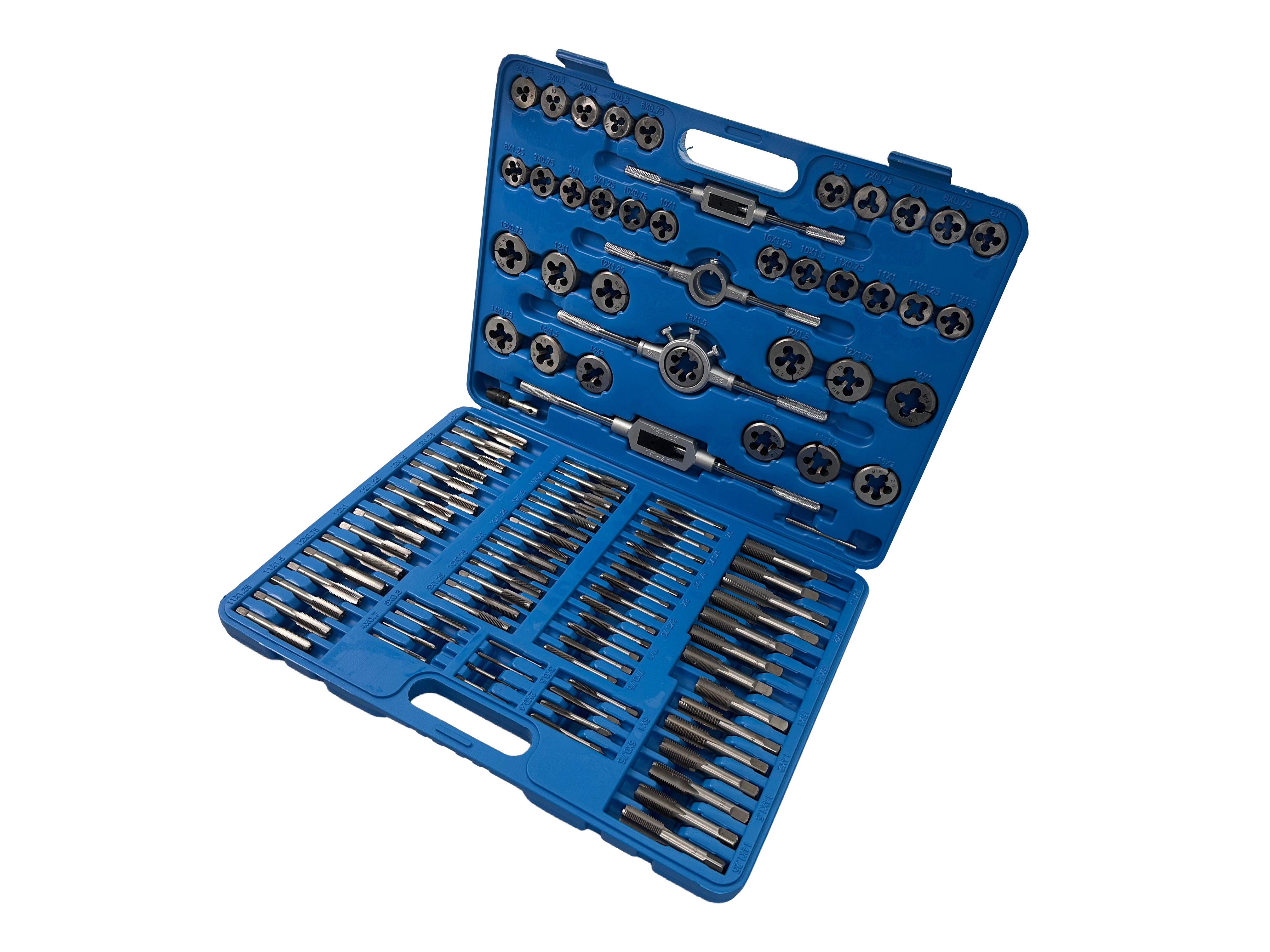 TRUSA FILIERE SI TAROZI 110 PIESE M2-M18 GEBO TOOLS
