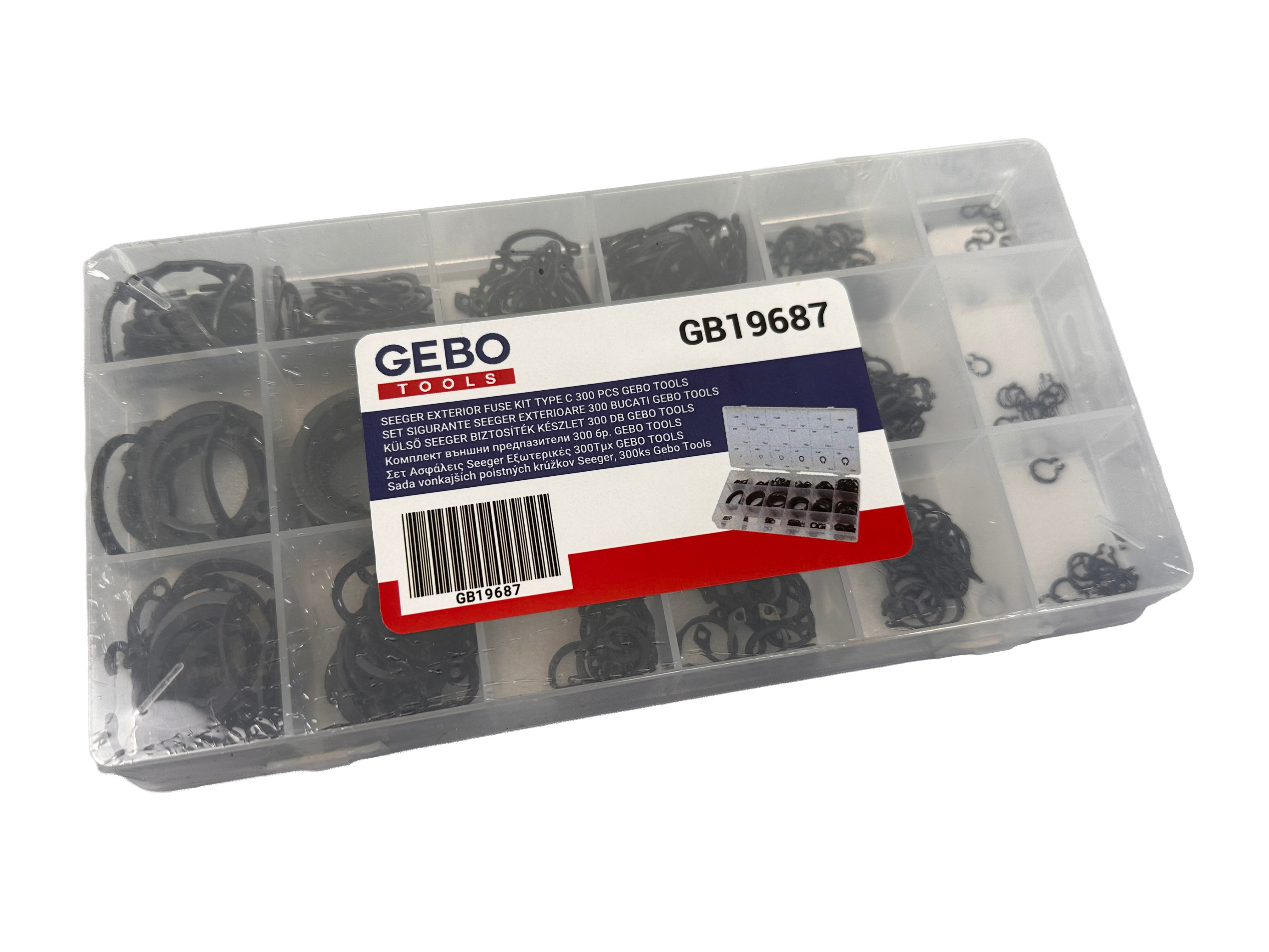 SET SIGURANTE SEEGER EXTERIOARE 300 BUCATI GEBO TOOLS
