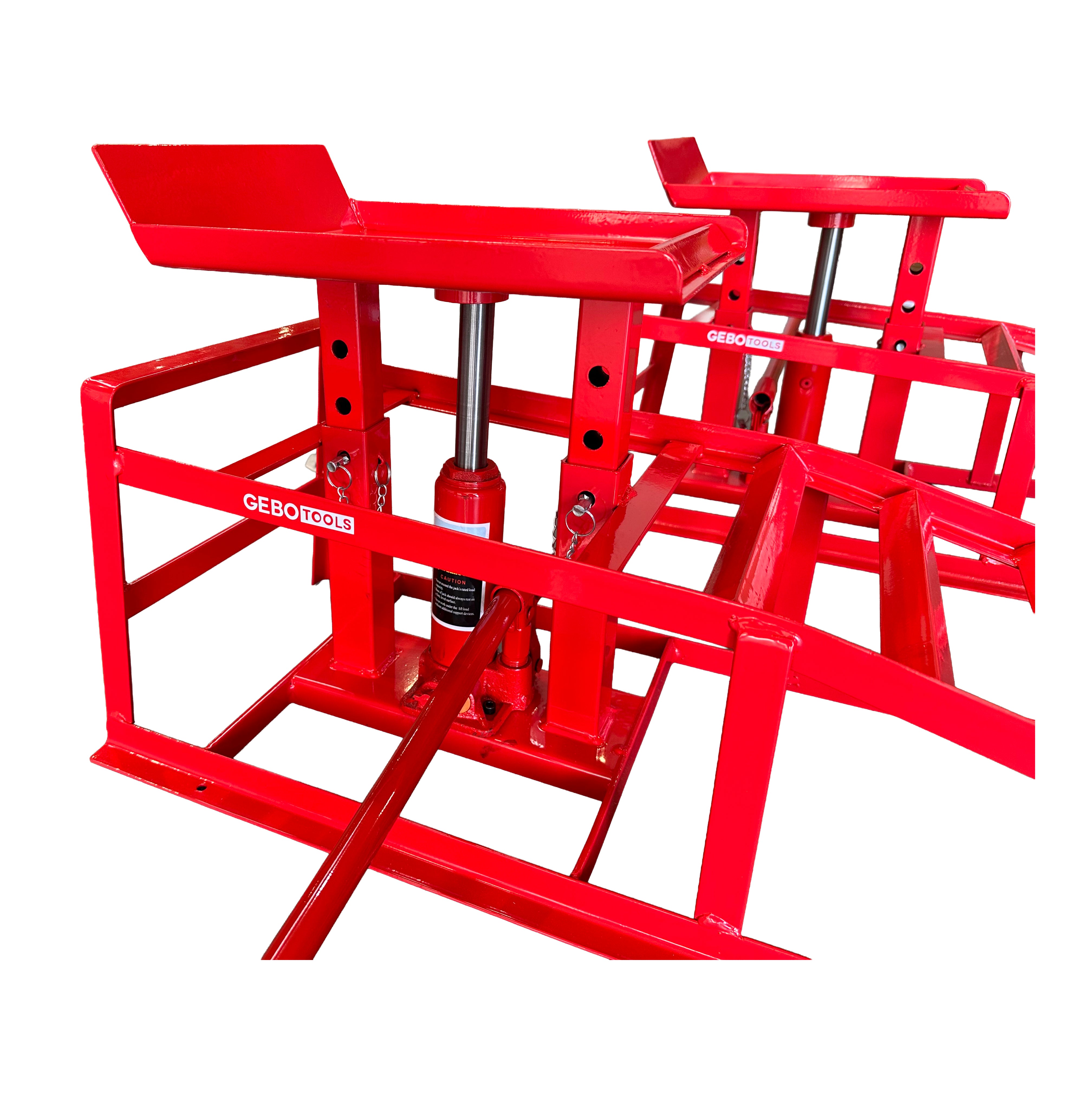 SET RAMPA AUTO CU ELEVARE HIDRAULICA 2T GEBO TOOLS