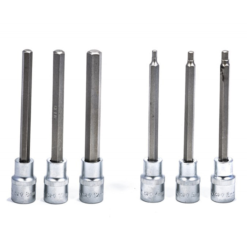 TRUSA BITI IMBUS HESAGON ½ LUNGI SI SCURTE H4-H12 12 PIESE