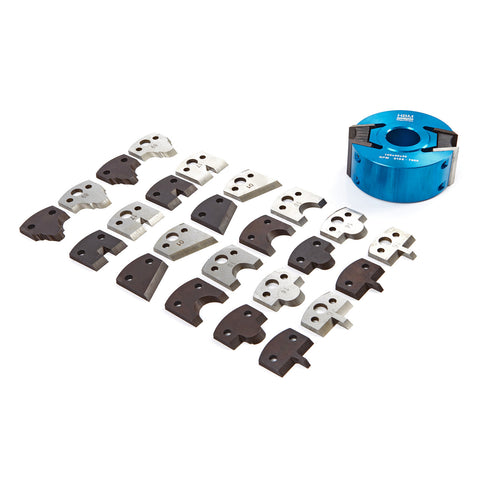 FREZA CAP BUTUC + 7 SETURI CUTITE 100 MM