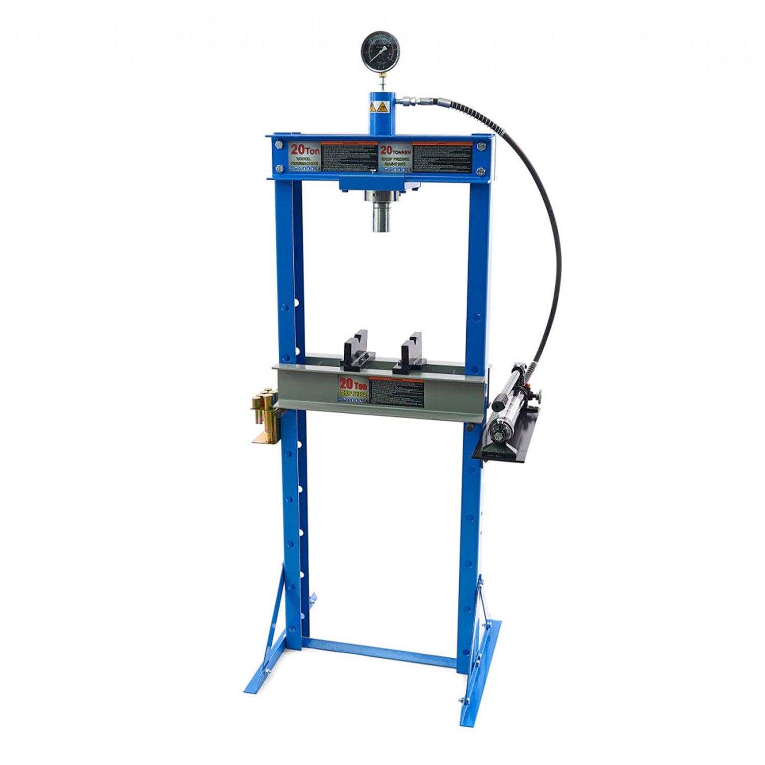 PRESA STAND HIDRAULICA 20T CU ADAPTOARE