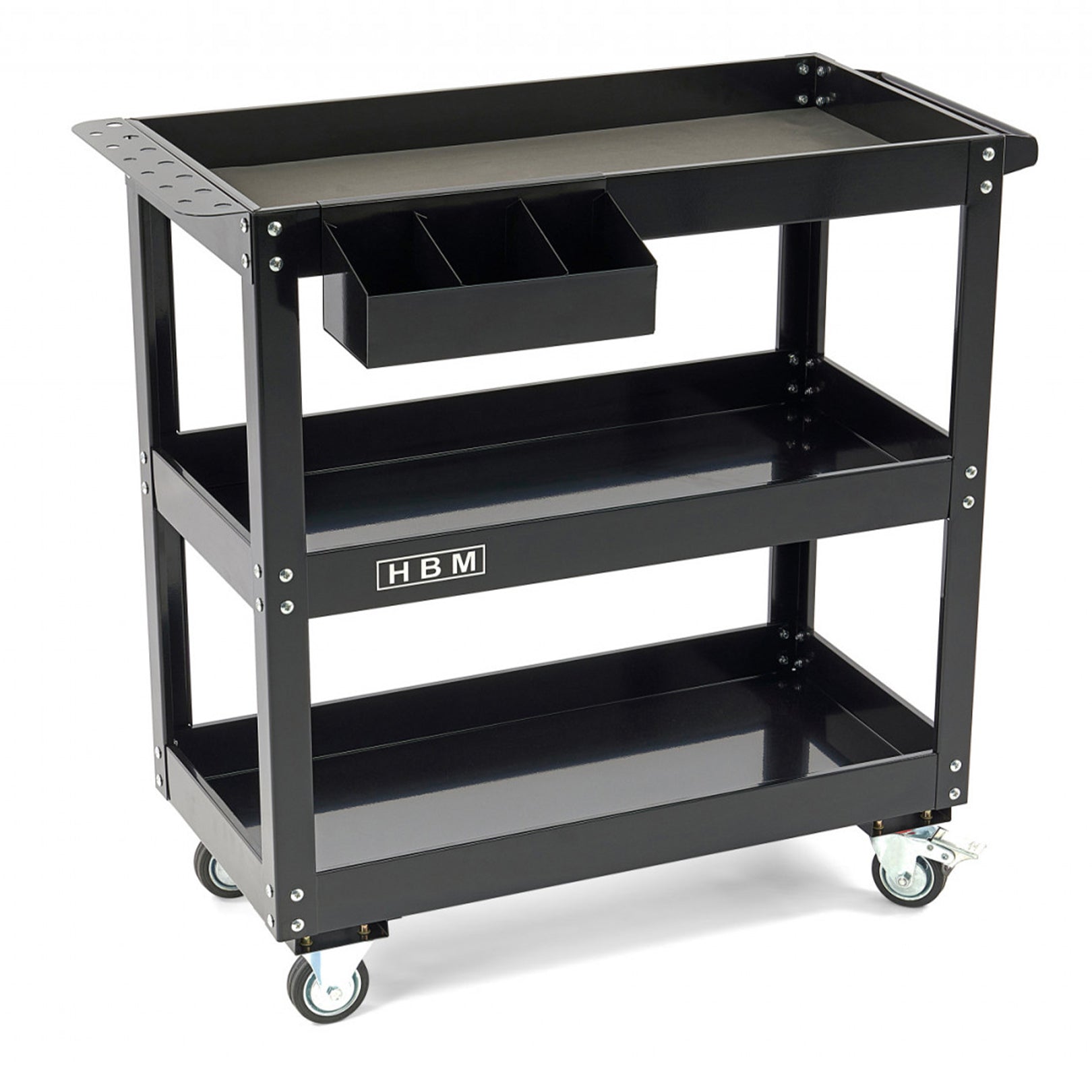 CARUCIOR MOBIL CU 3 RAFTURI SUPORT SURUBELNITE SI SPRAY