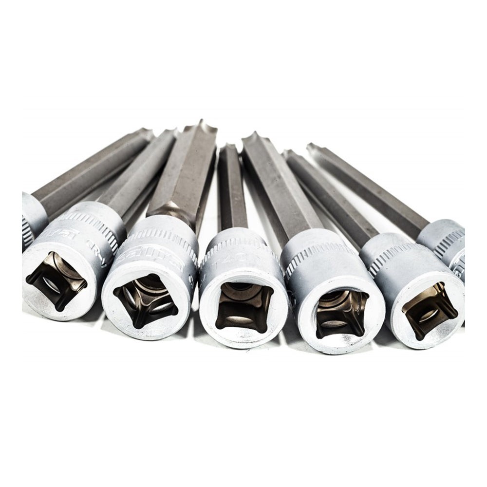 TRUSA BITI TORX EXTRA LUNGI 3/8 7 PIESE