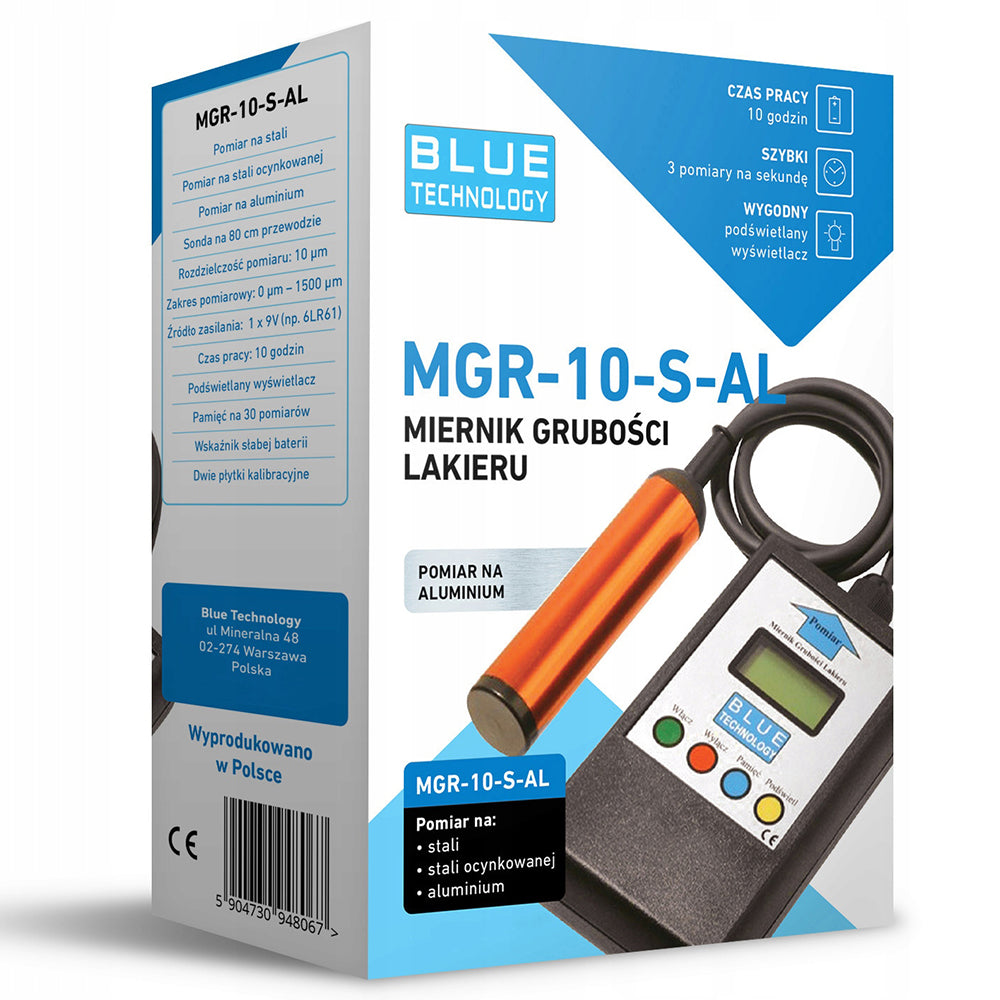 TESTER MASURAT GROSIME VOPSEA LAC ALUMINIU OTEL ZINC