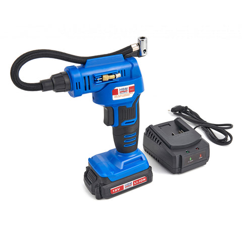 COMPRESOR 18V UMFLAT ROTI ILUMINAT LED CU ACUMULATOR