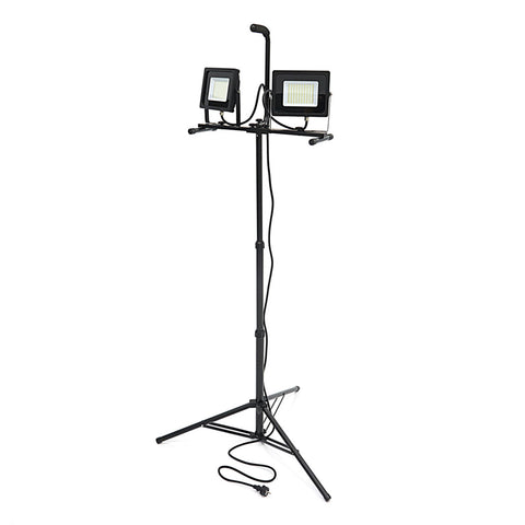 LAMPA LED CU STATIV TREPIED 2X50W 2X4000 LUMENI