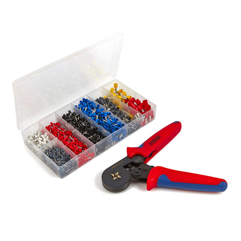 CLESTE PENTRU SERTIZAT CONECTORI 0.25-10MM 1200 PIESE HBM