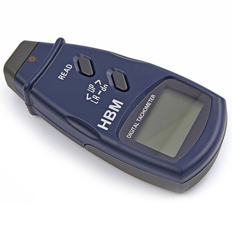 TAHOMETRU TUROMETRU DIGITAL CU LASER MASURARE VITEZA ROTATIE PE MINUT RPM HBM MACHINES OLANDA