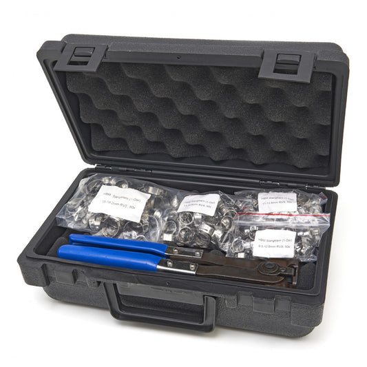 TRUSA COLIERE METALICE CU CLESTE PENTRU COLIERE 202 PIESE