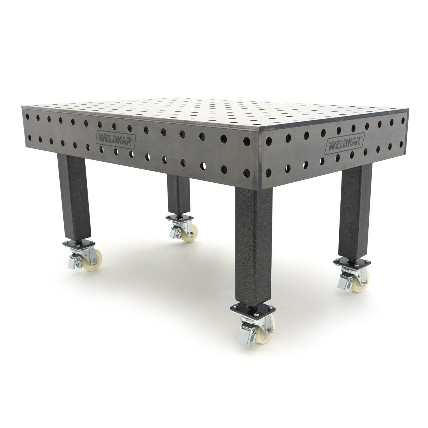 MASA MOBILA DE LUCRU PENTRU SUDURA Ø 28 MM 1500 X 1000 X 15MM