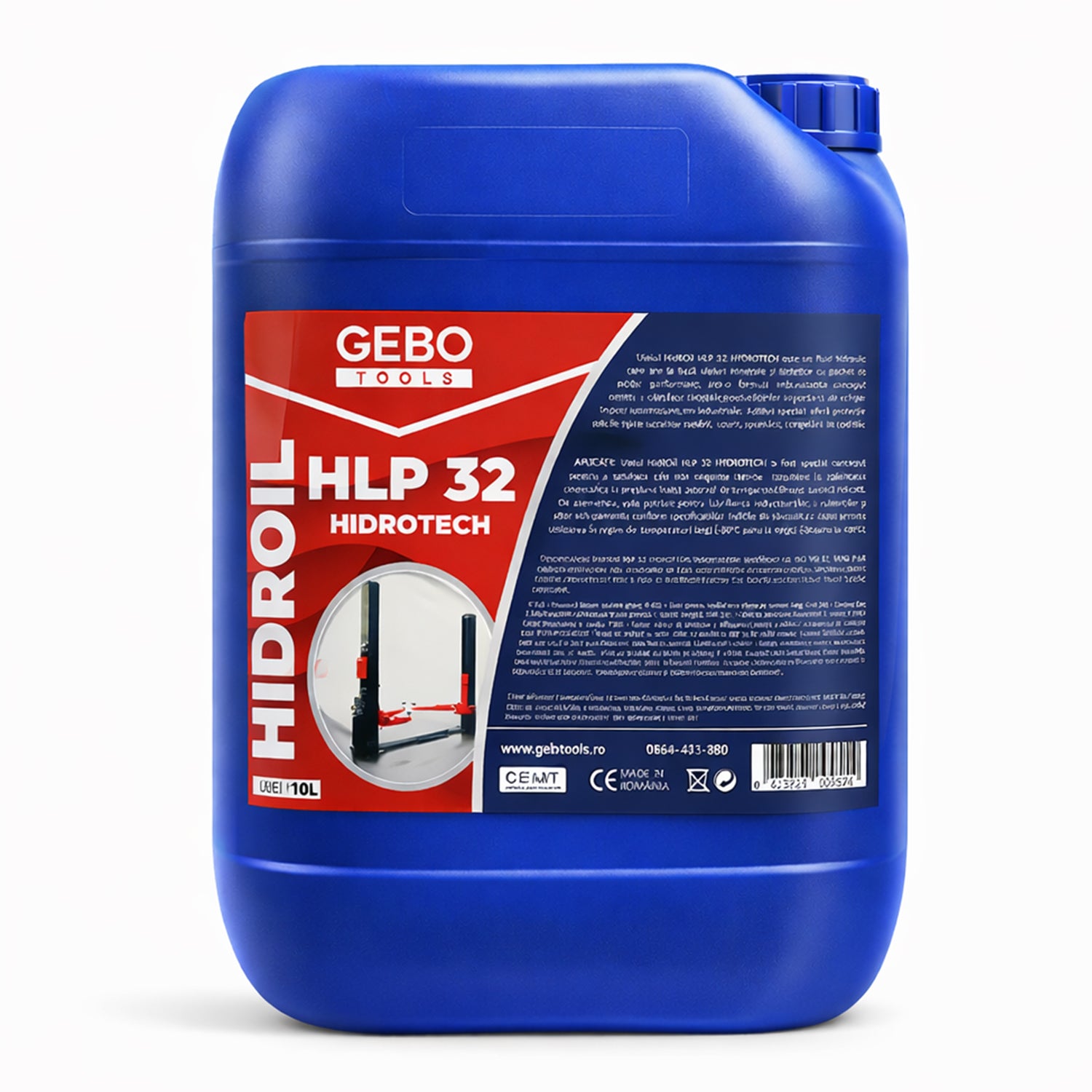 ULEI HIDRAULIC HLP32 HIDROIL PENTRU ELEVATOARE 10L