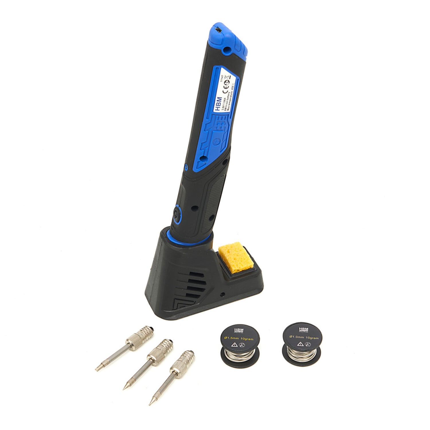 PISTOL DE LIPIT CU ACUMULATOR 3.6V 8W HBM