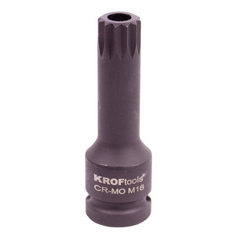 BIT SPLINE M16 DE IMPACT CU GAURA 1/2 KROFTOOLS