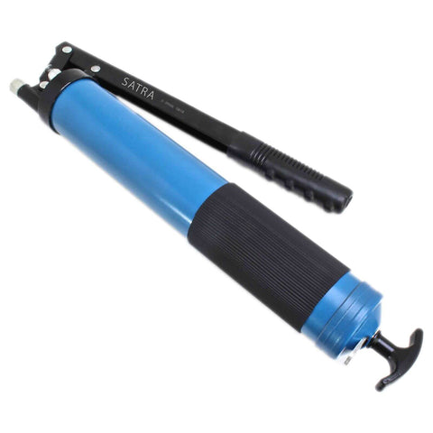 PISTOL PENTRU GRASARE, UNGERE MANUALA CU 2 DUZE SI 2 FURTUNURI, 500ML, MARCA SATRA