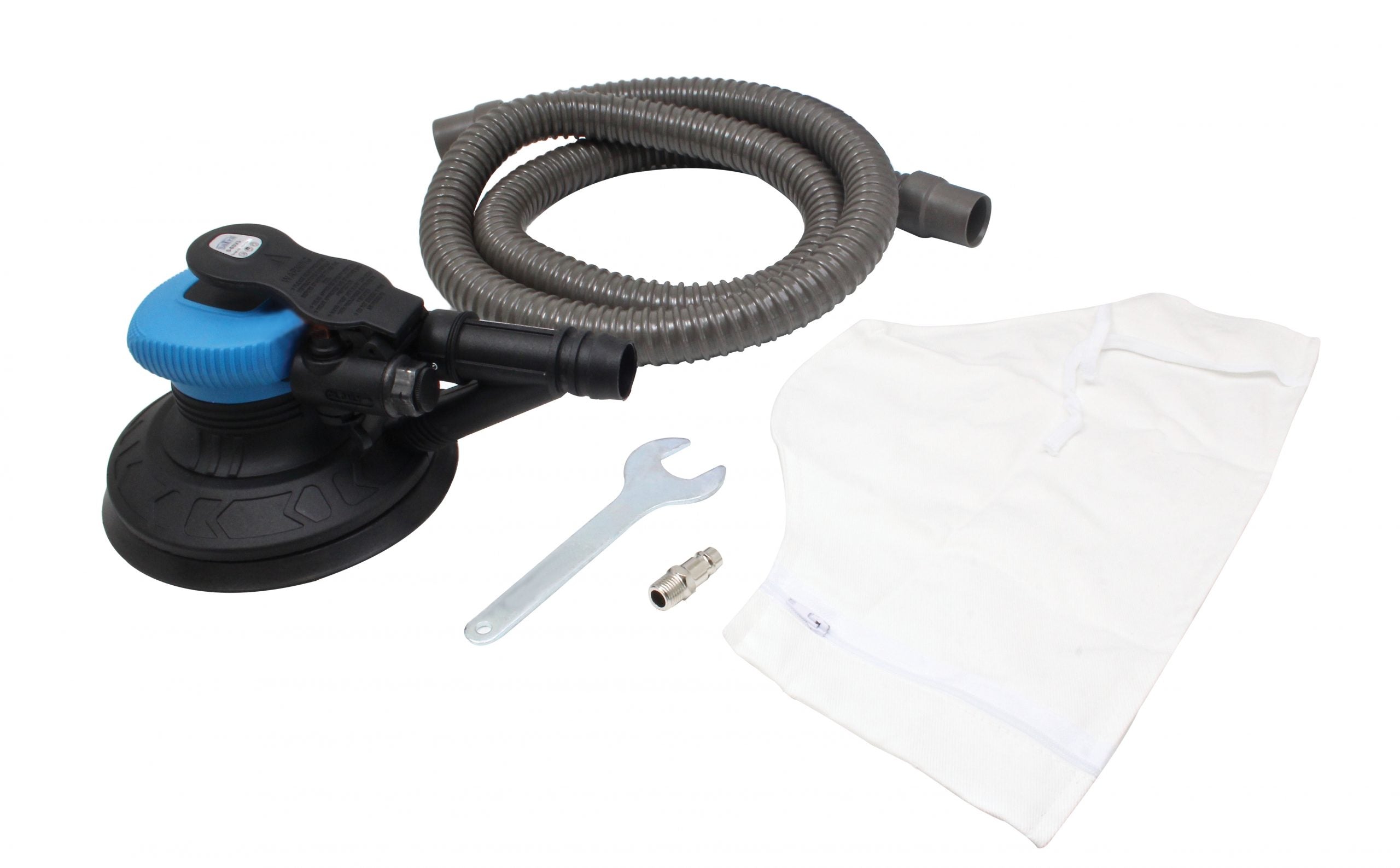 SLEFUITOR PNEUMATIC EXCENTRIC ORBITAL CU SAC COLECTARE 150MM SATRA