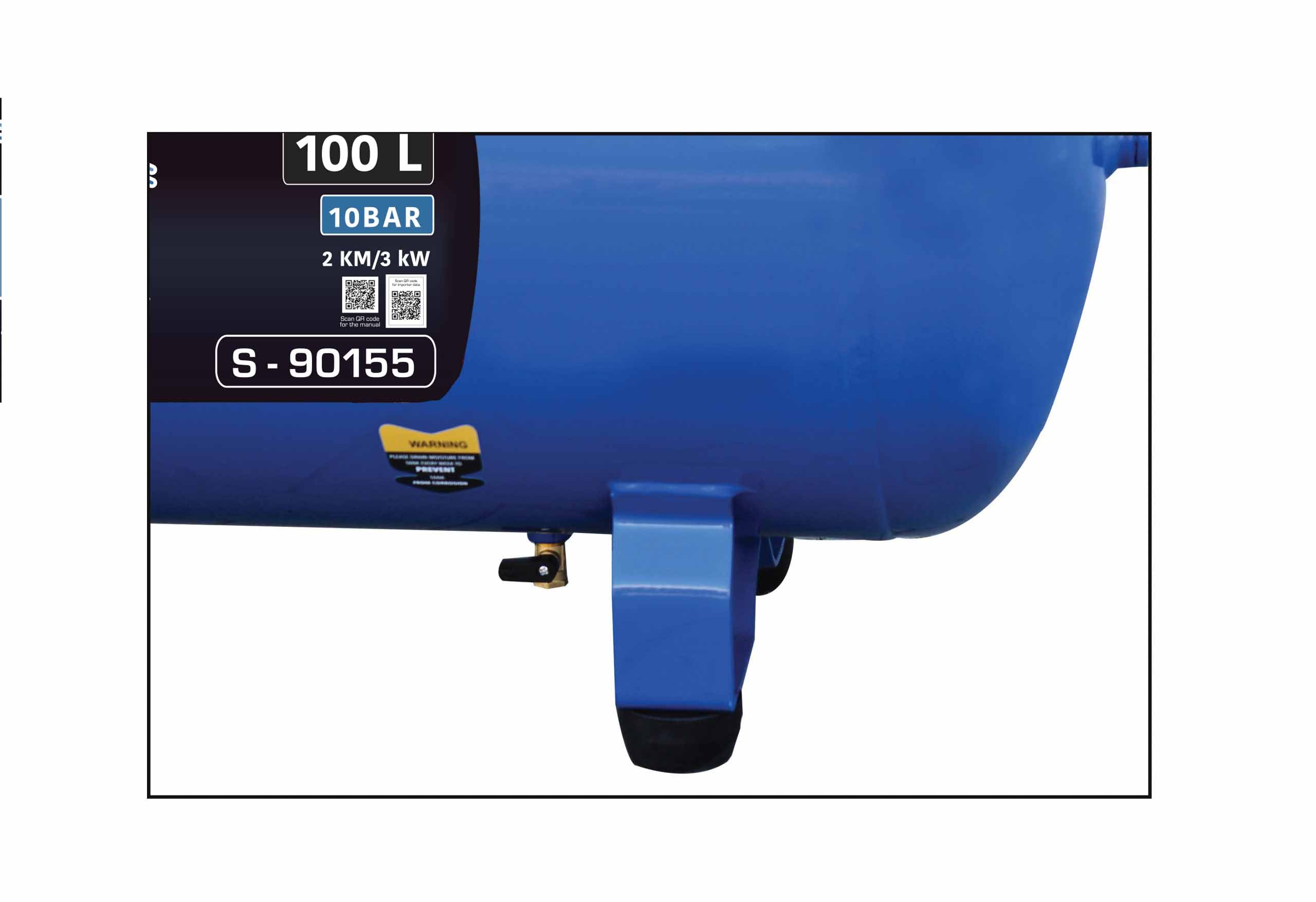 COMPRESOR DE AER 100L 3CP 230V SATRA