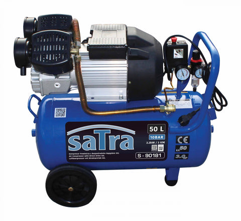 COMPRESOR DE AER CU ANGRENARE DIRECTA 50L