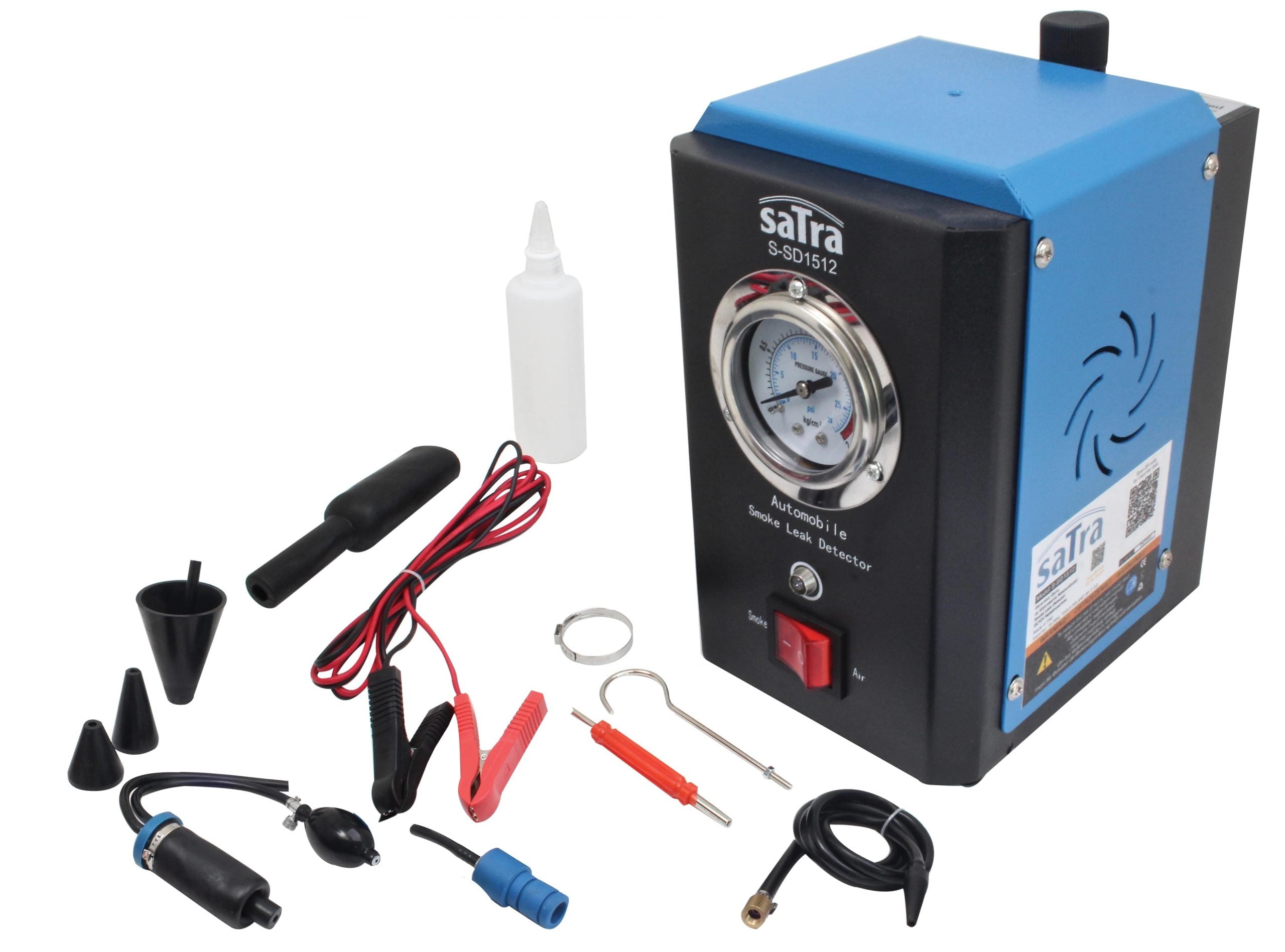 GENERATOR DE FUM, TESTER DE ETANSITATE PENTRU DETECTAT PIERDERI CU ACCESORII SATRA