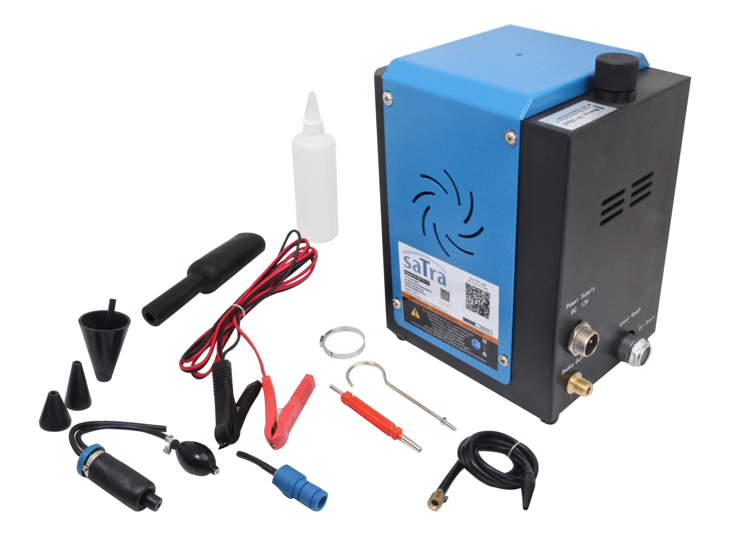 GENERATOR DE FUM, TESTER DE ETANSITATE PENTRU DETECTAT PIERDERI CU ACCESORII SATRA