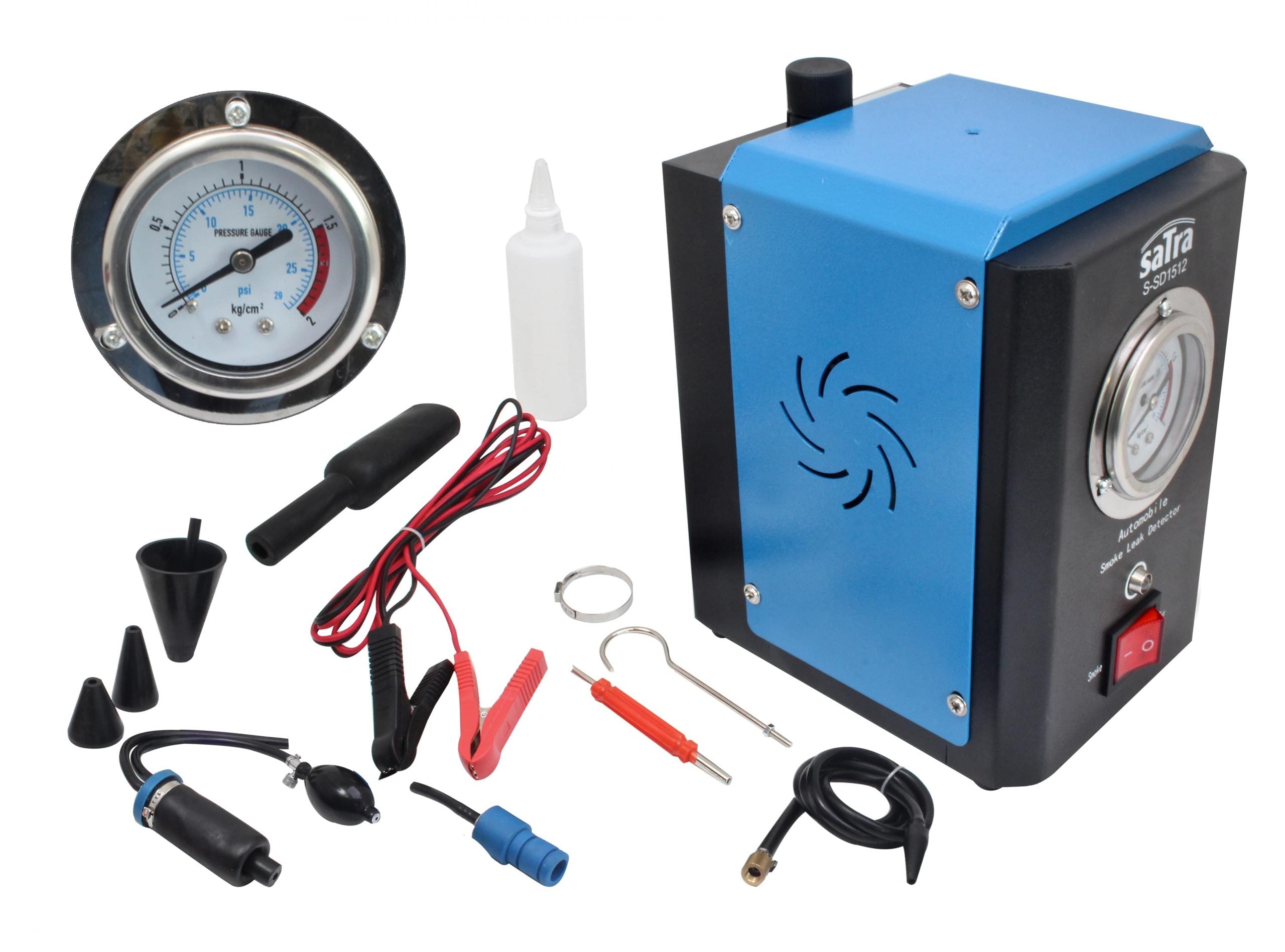 GENERATOR DE FUM, TESTER DE ETANSITATE PENTRU DETECTAT PIERDERI CU ACCESORII SATRA