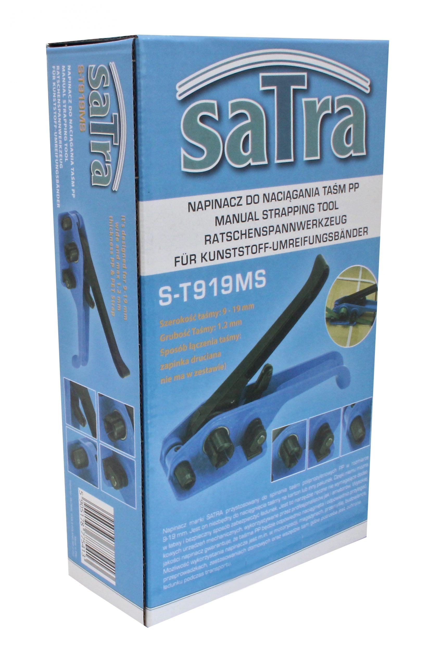 TENSIONATOR MANUAL PENTRU BANDA PP 9-19MM - SATRA