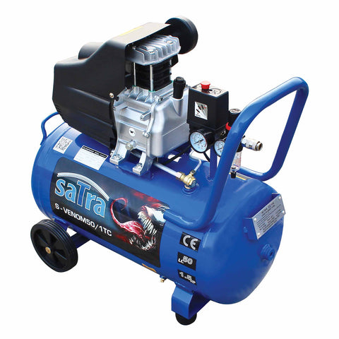 COMPRESOR DE AER CU ANGRENARE DIRECTA 50L SATRA
