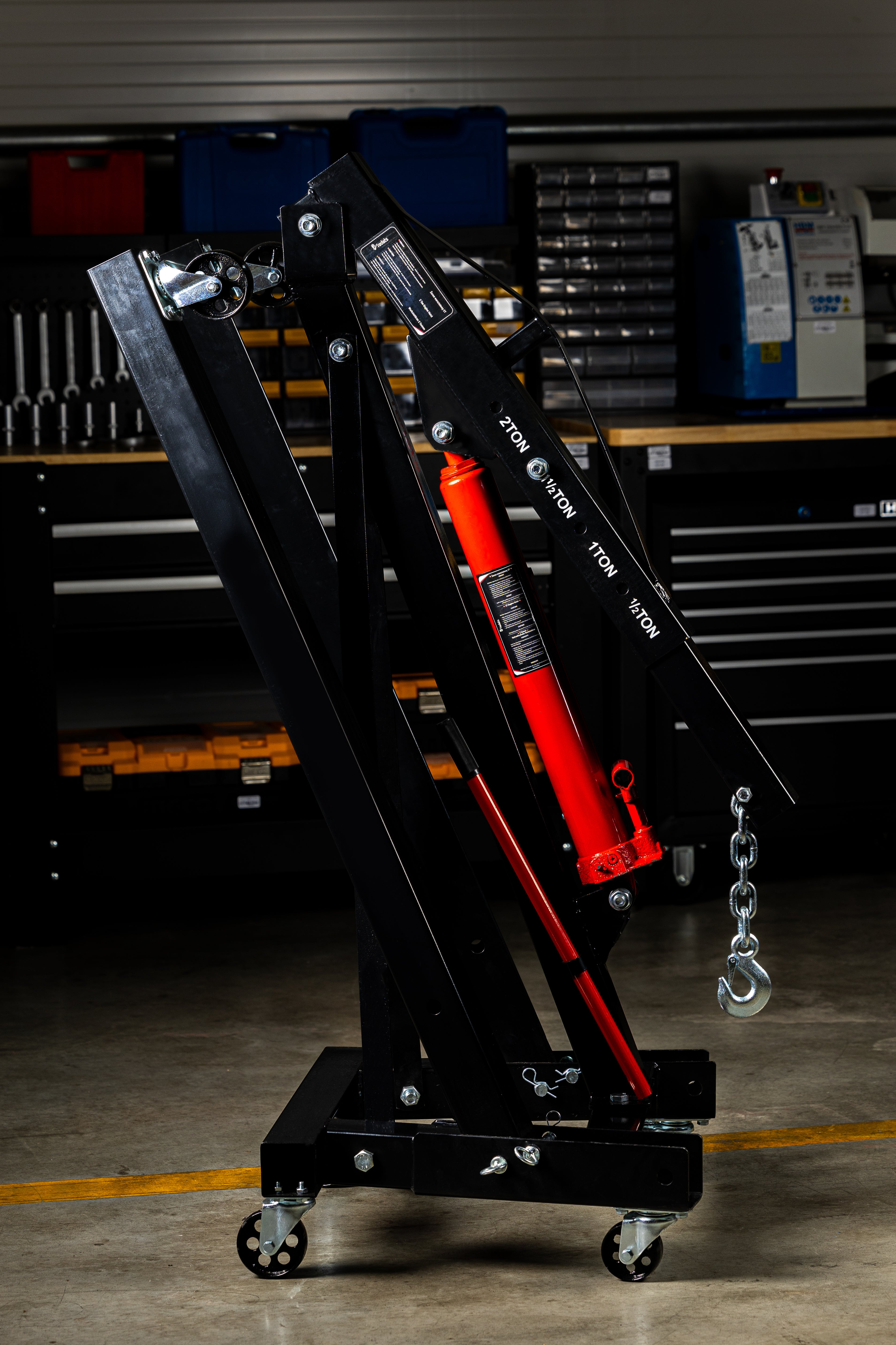 GIRAFA MACARA HIDRAULICA SCOS MOTOR 2T PLIABILA REDATS