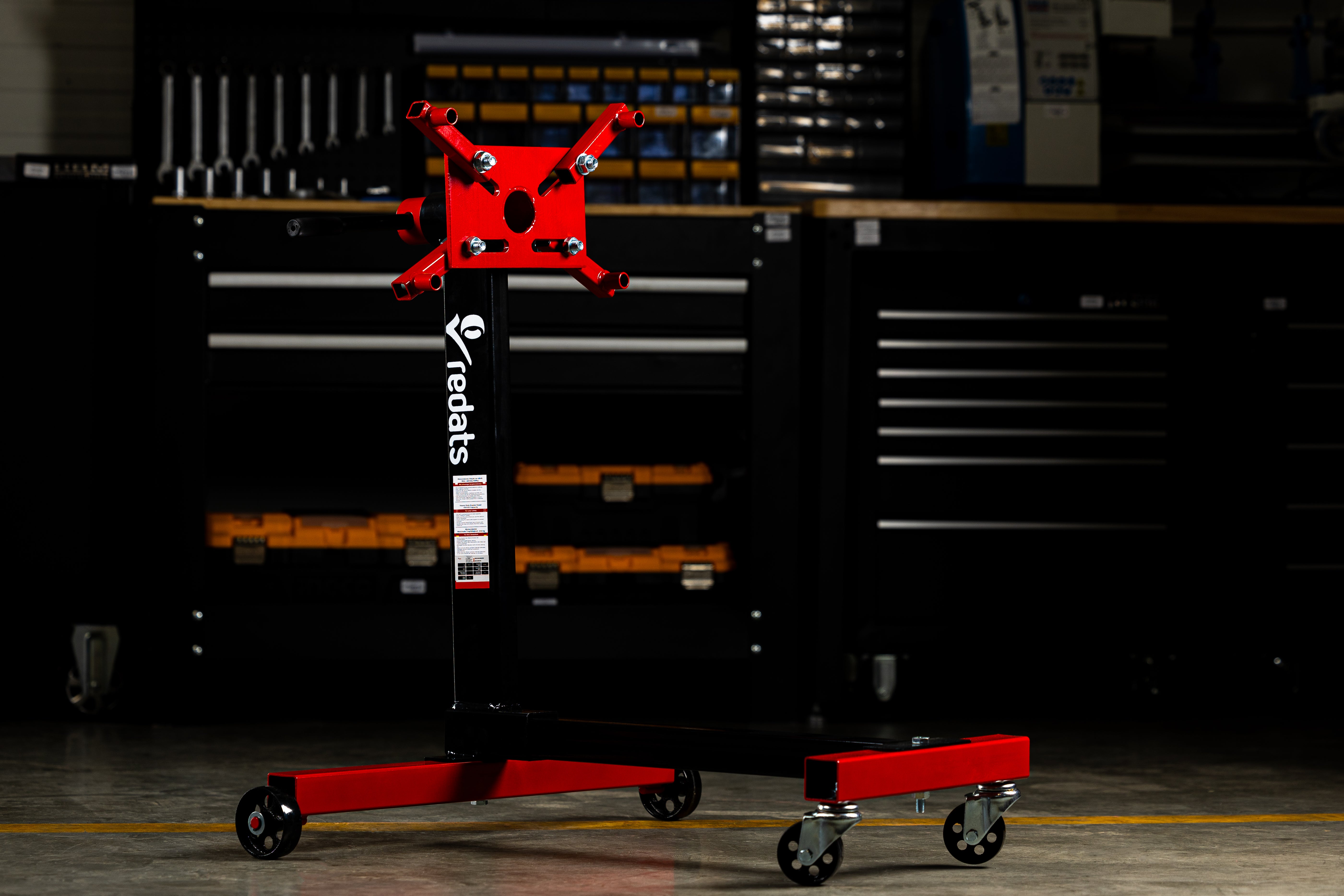 SUPORT STAND ROTATIV PENTRU MOTOARE AUTO 450 KG REDATS