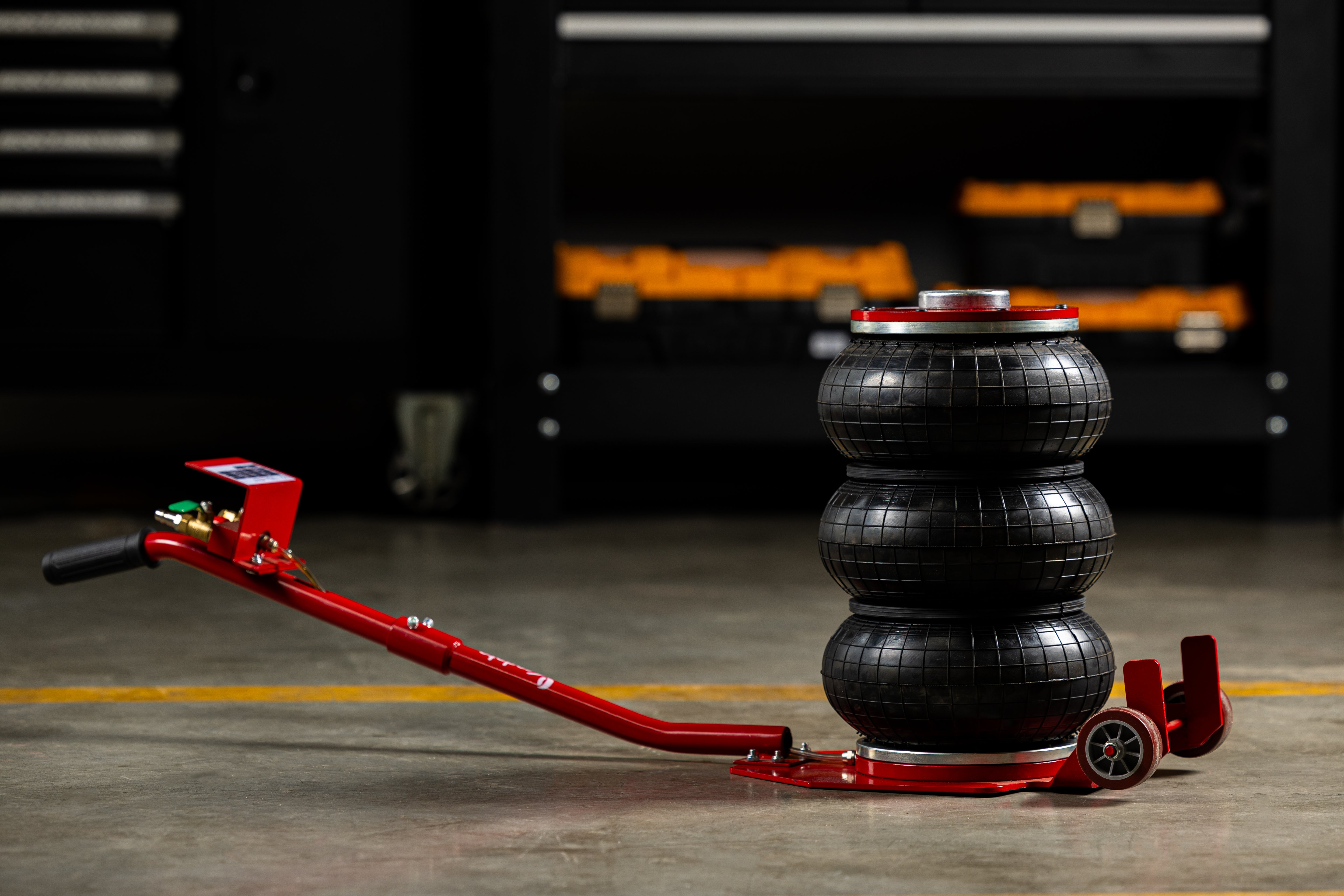 CRIC PNEUMATIC CU PERNA DE AER 3.5T CU ADAPTOR INALTATOR 14-48 CM REDATS POLONIA