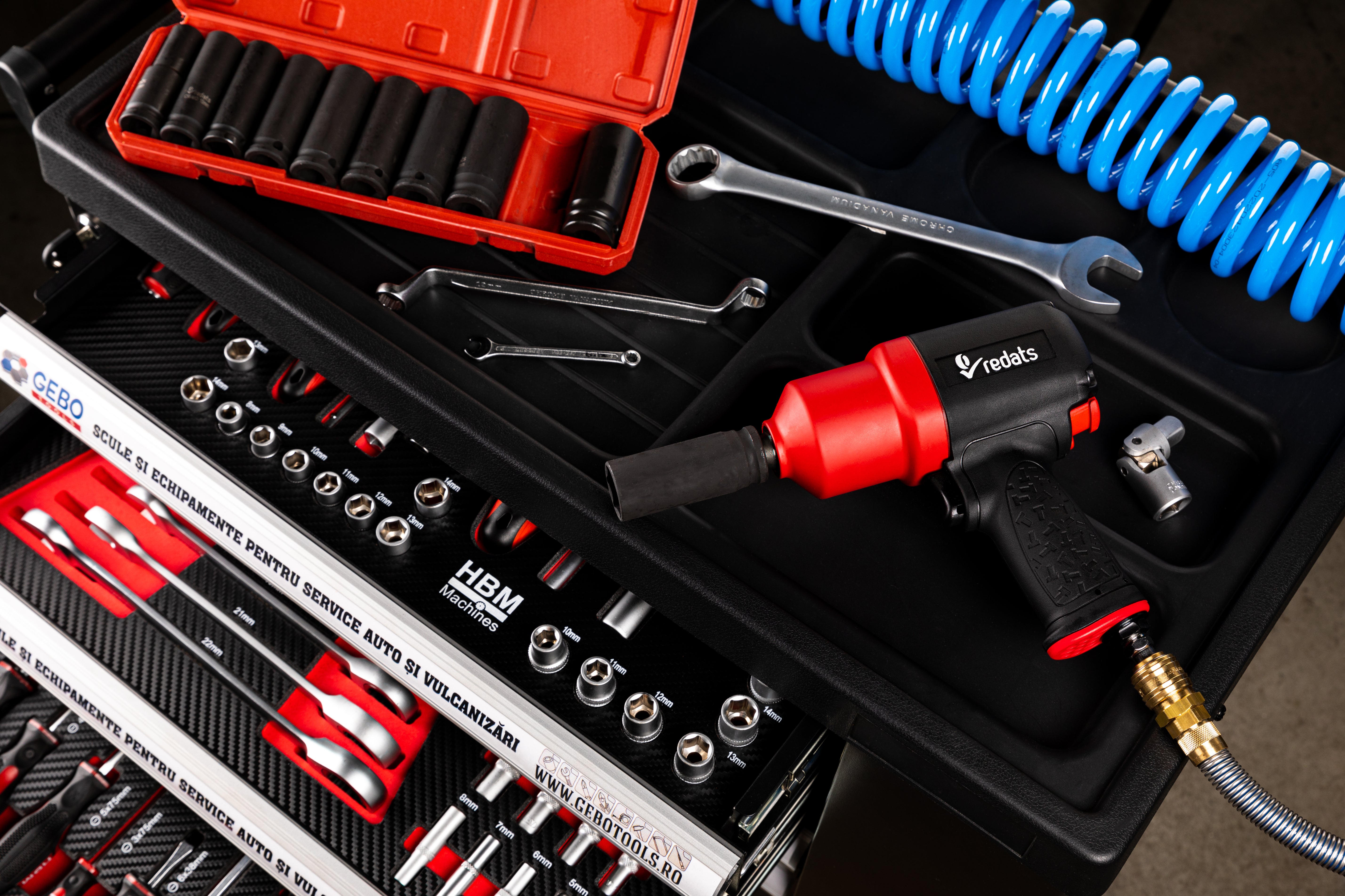 PISTOL PNEUMATIC DE IMPACT PROFESIONAL 1/2 1900NM REDATS