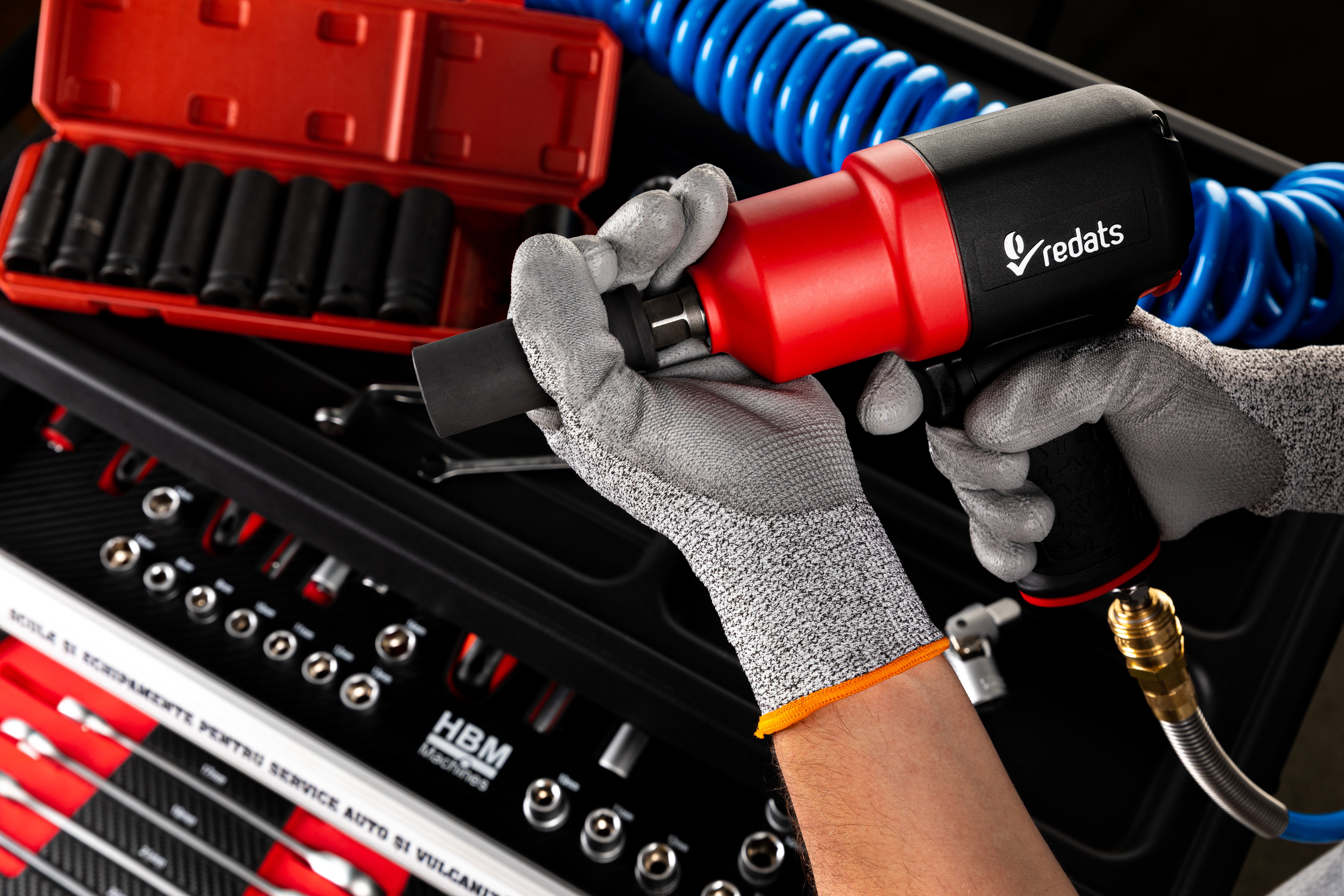 PISTOL PNEUMATIC DE IMPACT PROFESIONAL 1/2 1900NM REDATS