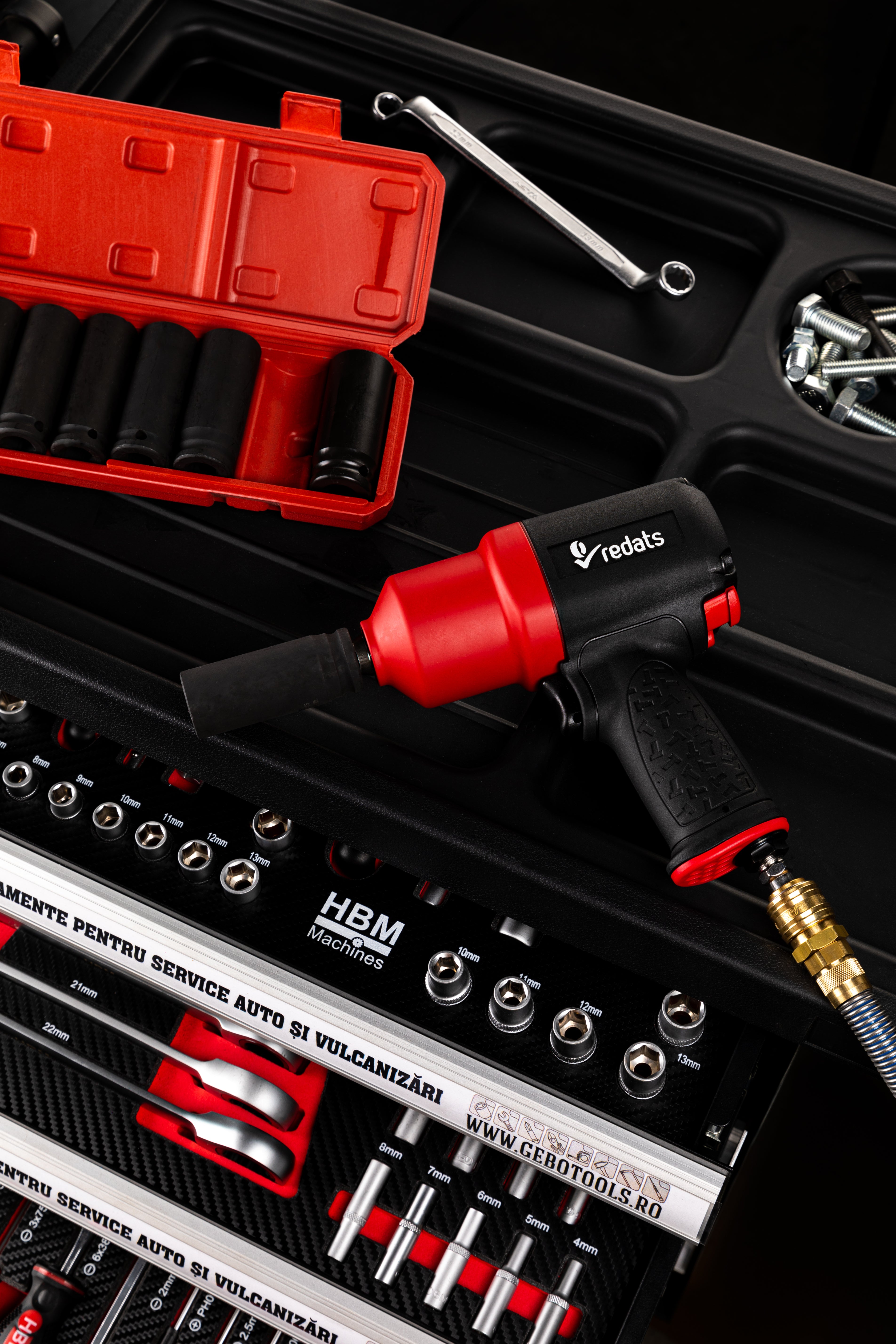 PISTOL PNEUMATIC DE IMPACT PROFESIONAL 1/2 1900NM REDATS