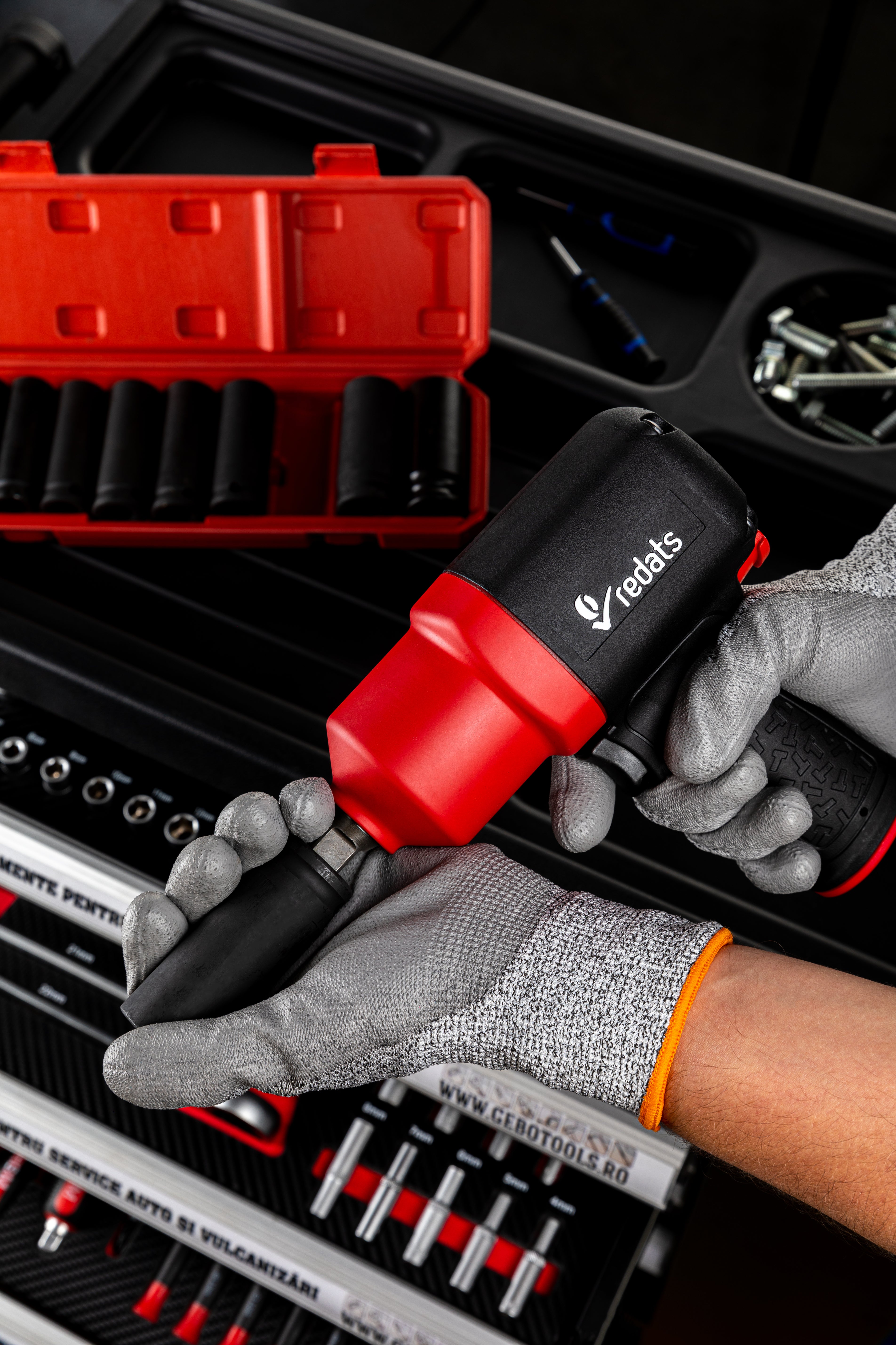 PISTOL PNEUMATIC DE IMPACT PROFESIONAL 1/2 1900NM REDATS