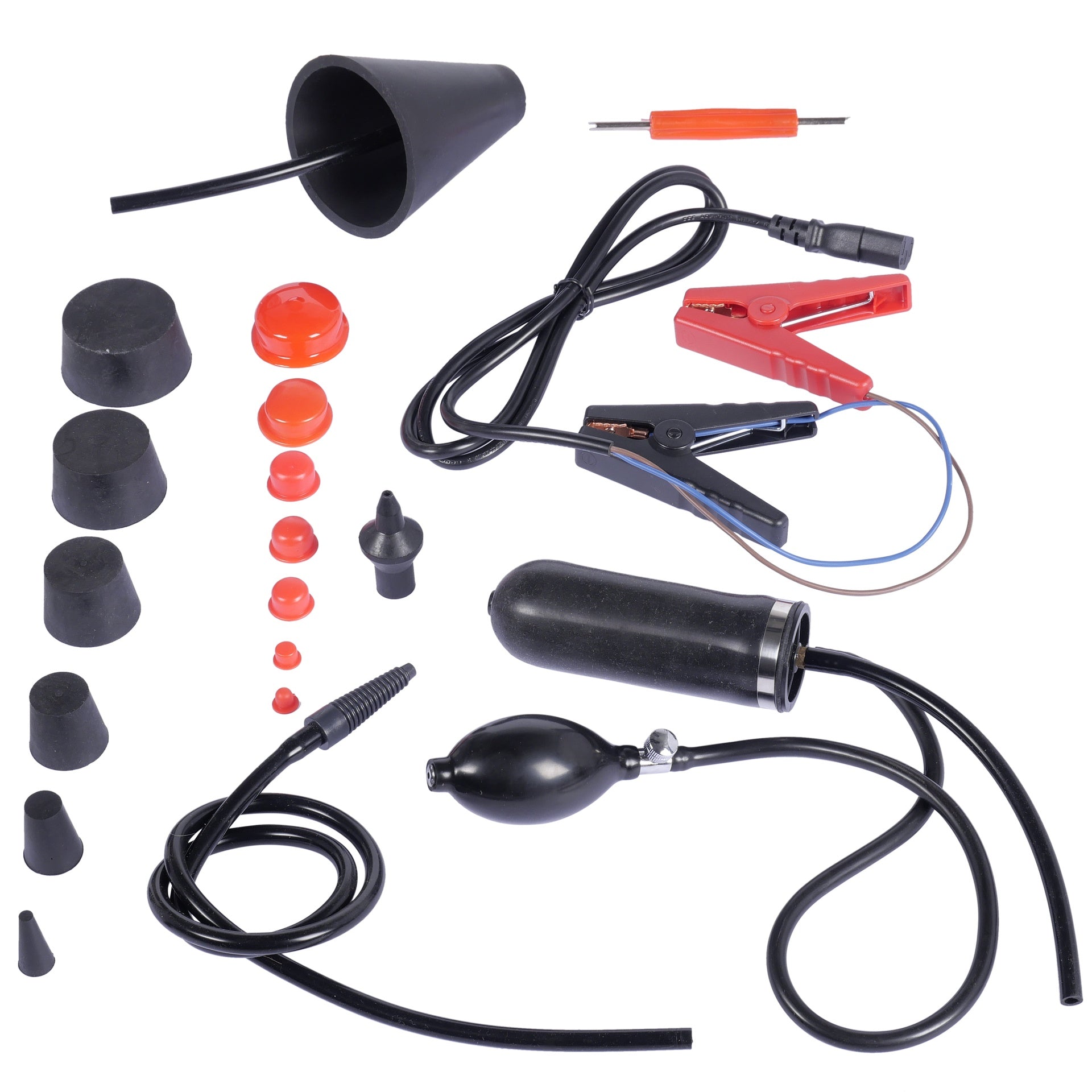 GENERATOR DE FUM 12V, TESTER DE ETANSITATE PENTRU DETECTAT PIERDERI CU ACCESORII FLUXON