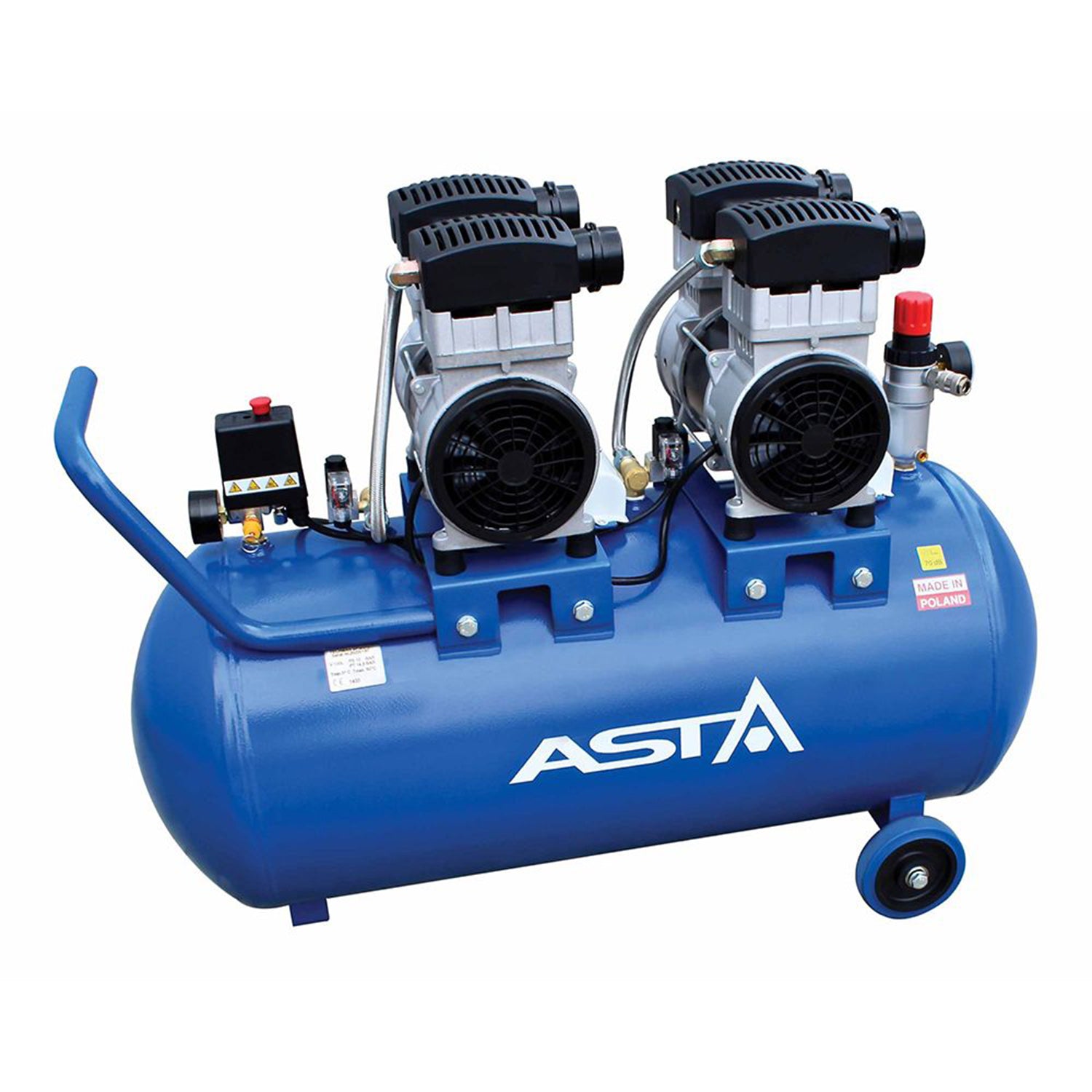 COMPRESOR FARA ULEI 100L 3kW 230V ASTA